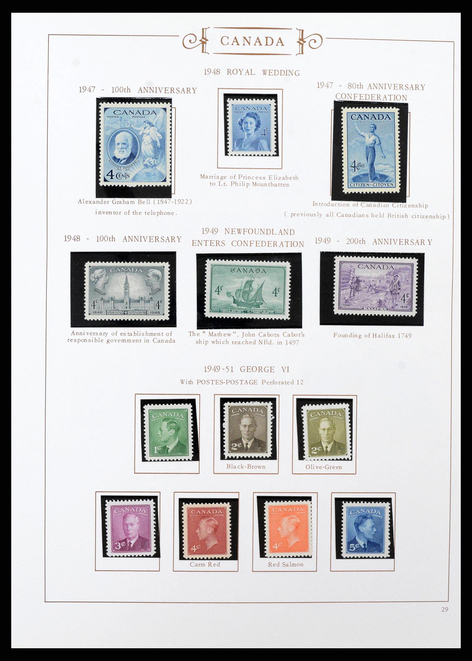 38083 0020 - Stamp collection 38083 Canada 1868-1997.