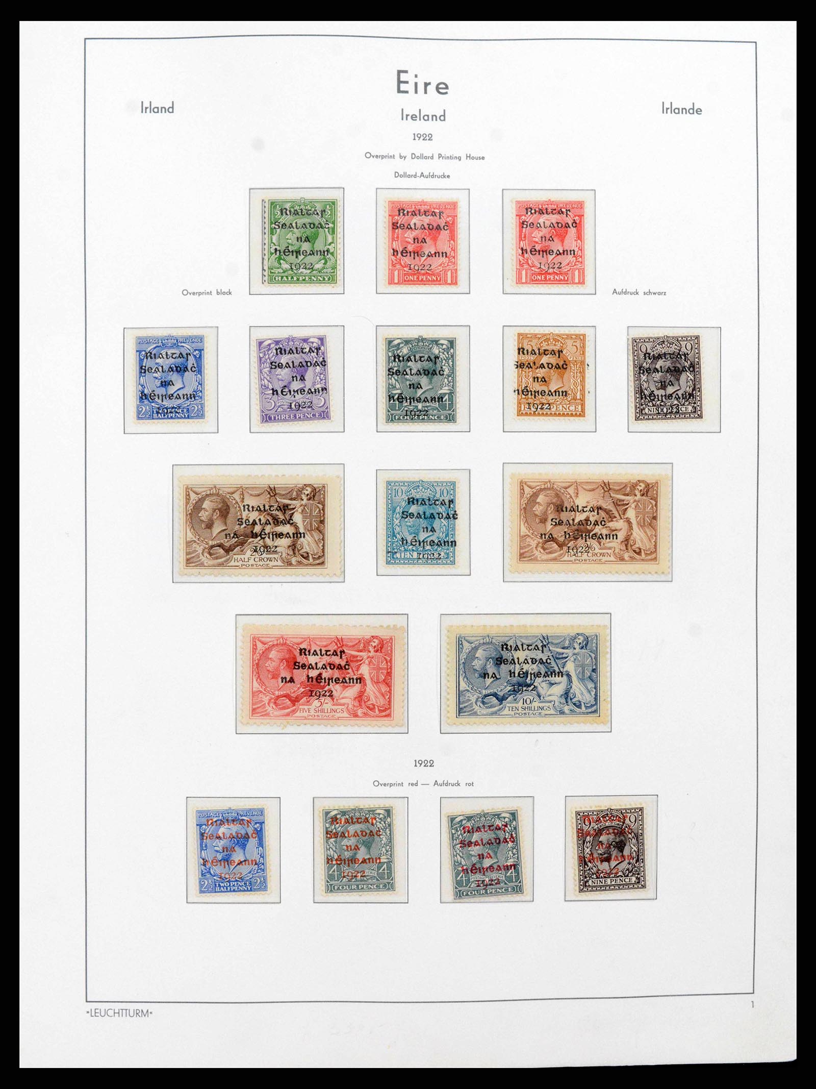 38085 0002 - Stamp collection 38085 Ireland 1922-2008.