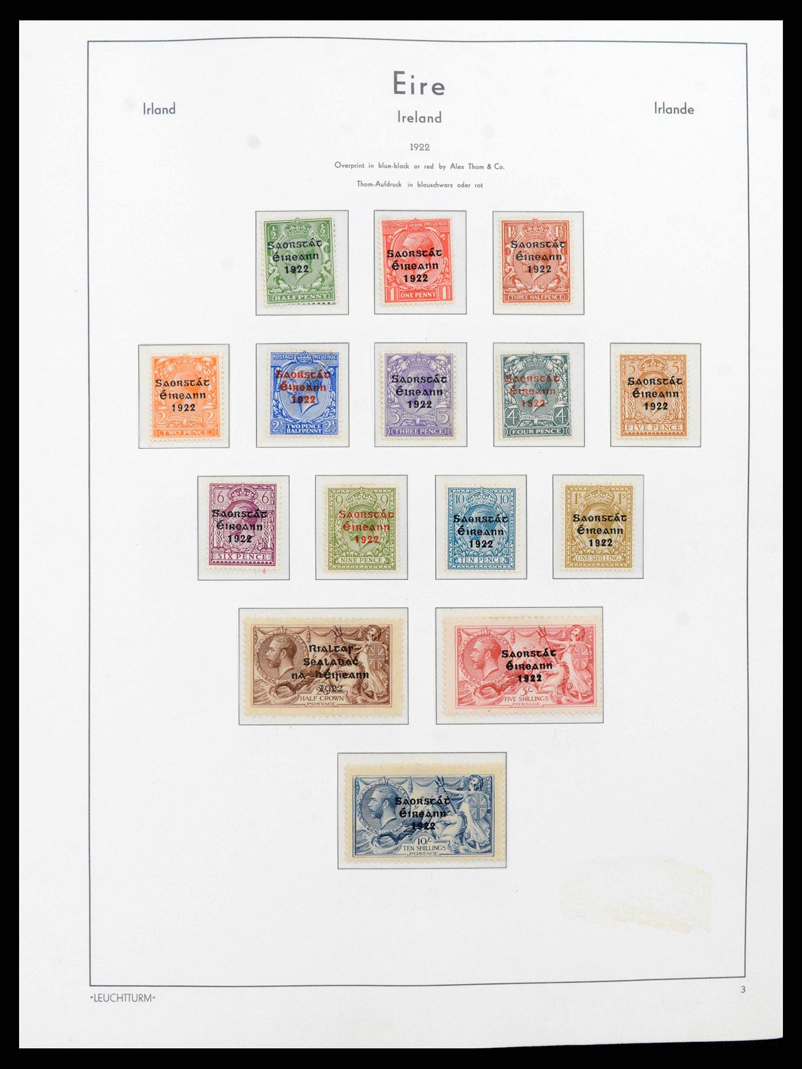 38085 0006 - Stamp collection 38085 Ireland 1922-2008.