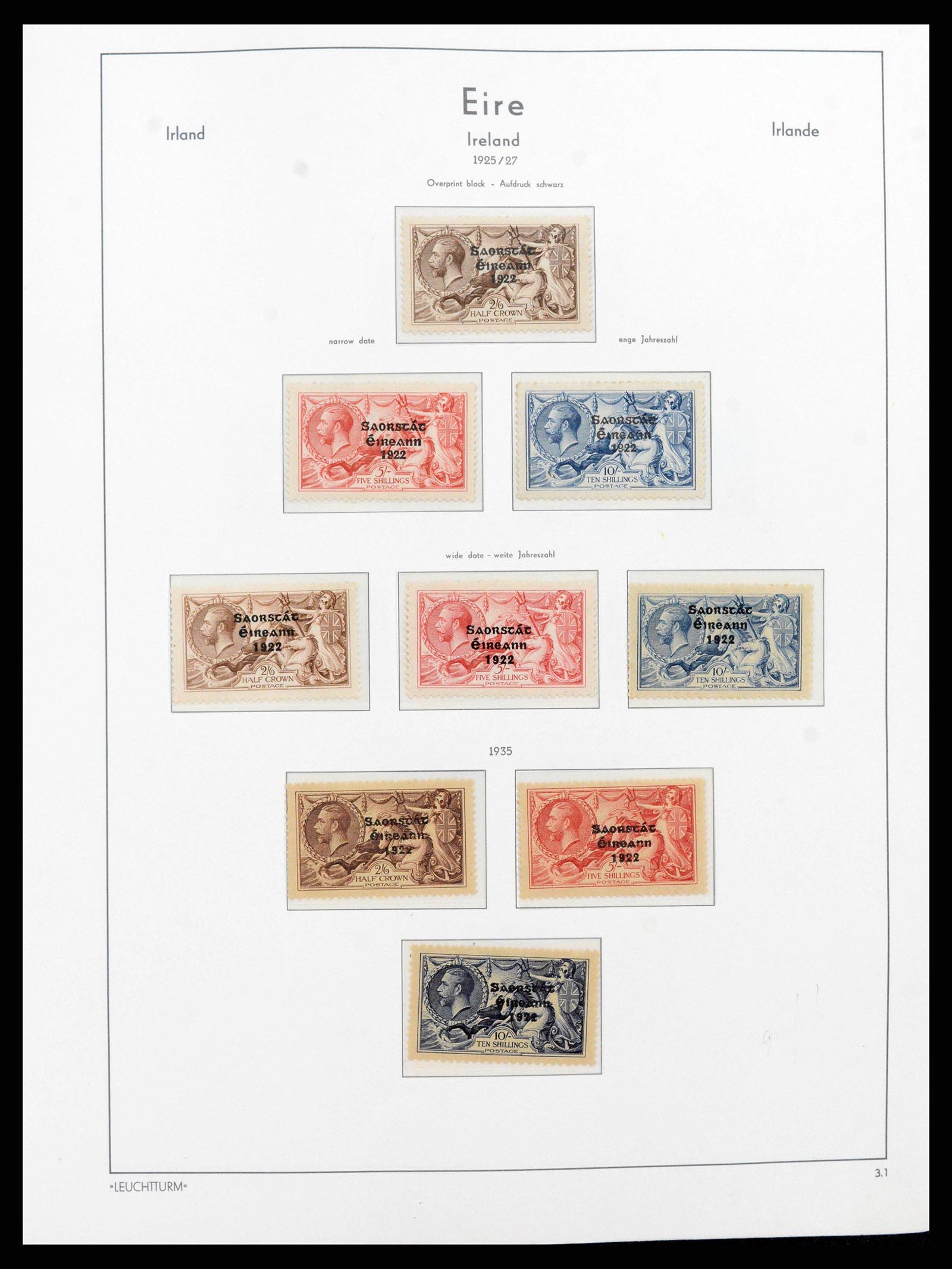 38085 0007 - Stamp collection 38085 Ireland 1922-2008.