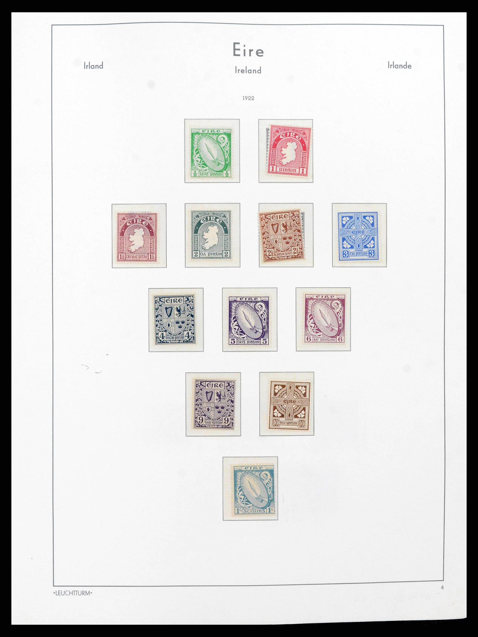 38085 0008 - Stamp collection 38085 Ireland 1922-2008.