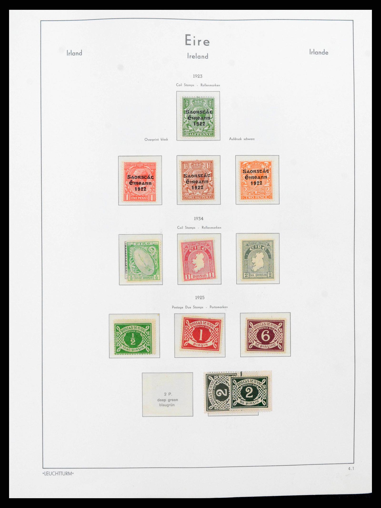38085 0009 - Stamp collection 38085 Ireland 1922-2008.