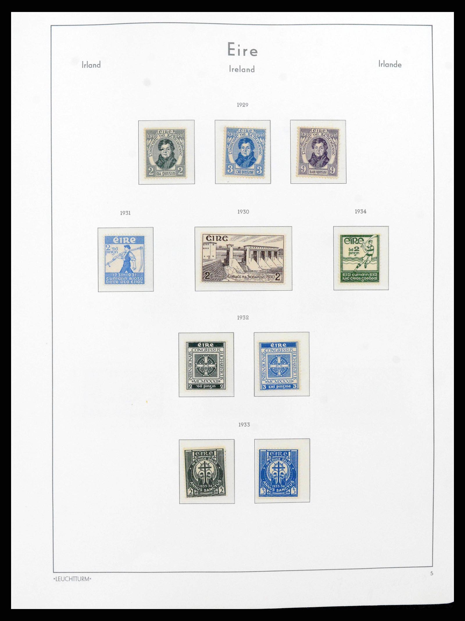 38085 0010 - Stamp collection 38085 Ireland 1922-2008.
