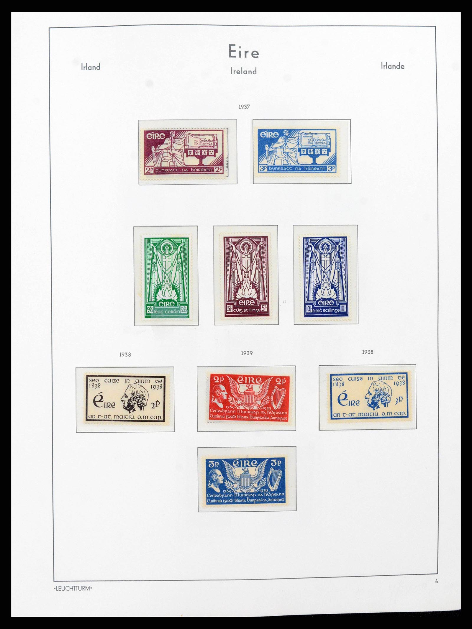 38085 0011 - Stamp collection 38085 Ireland 1922-2008.