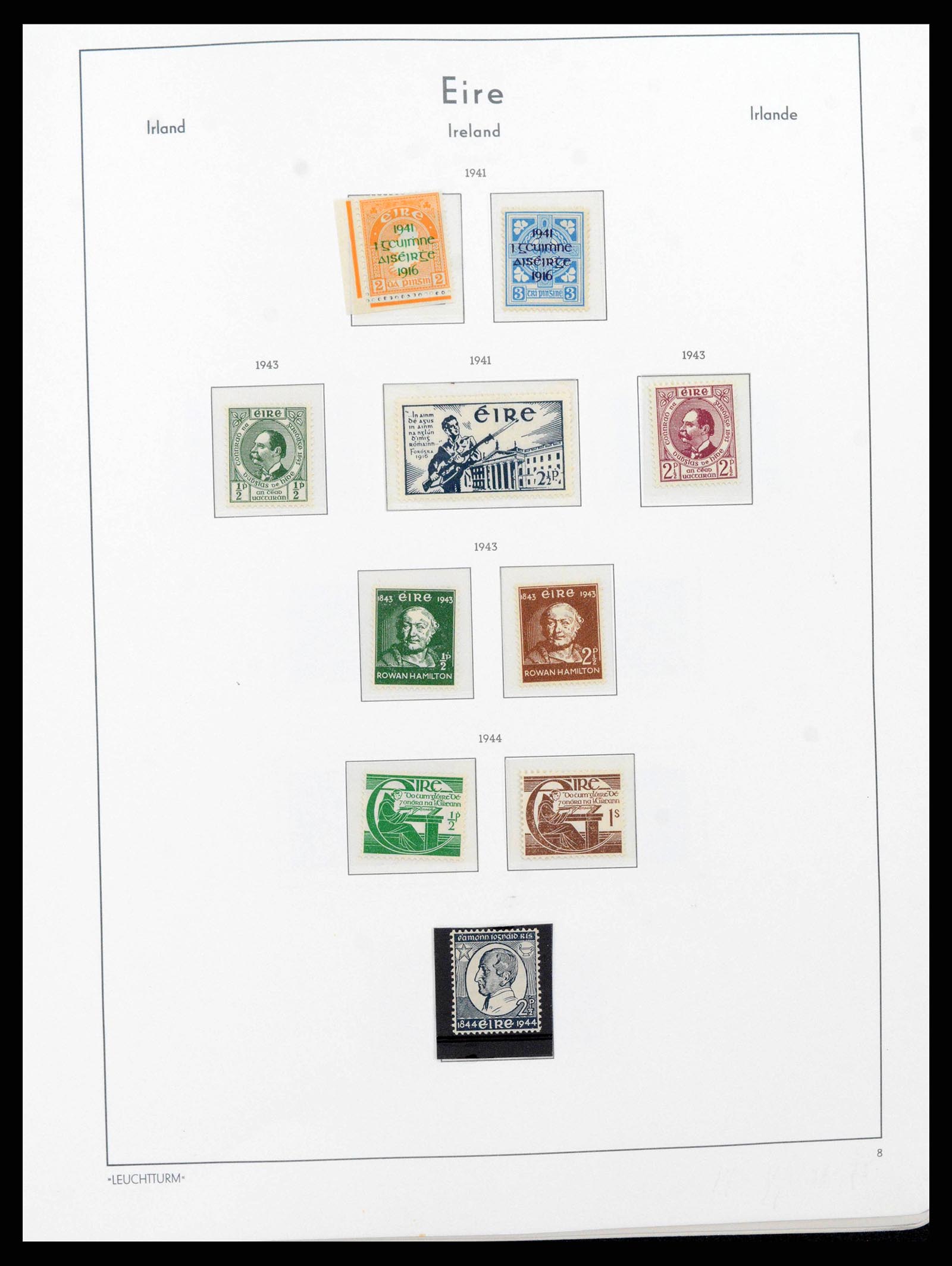 38085 0014 - Stamp collection 38085 Ireland 1922-2008.