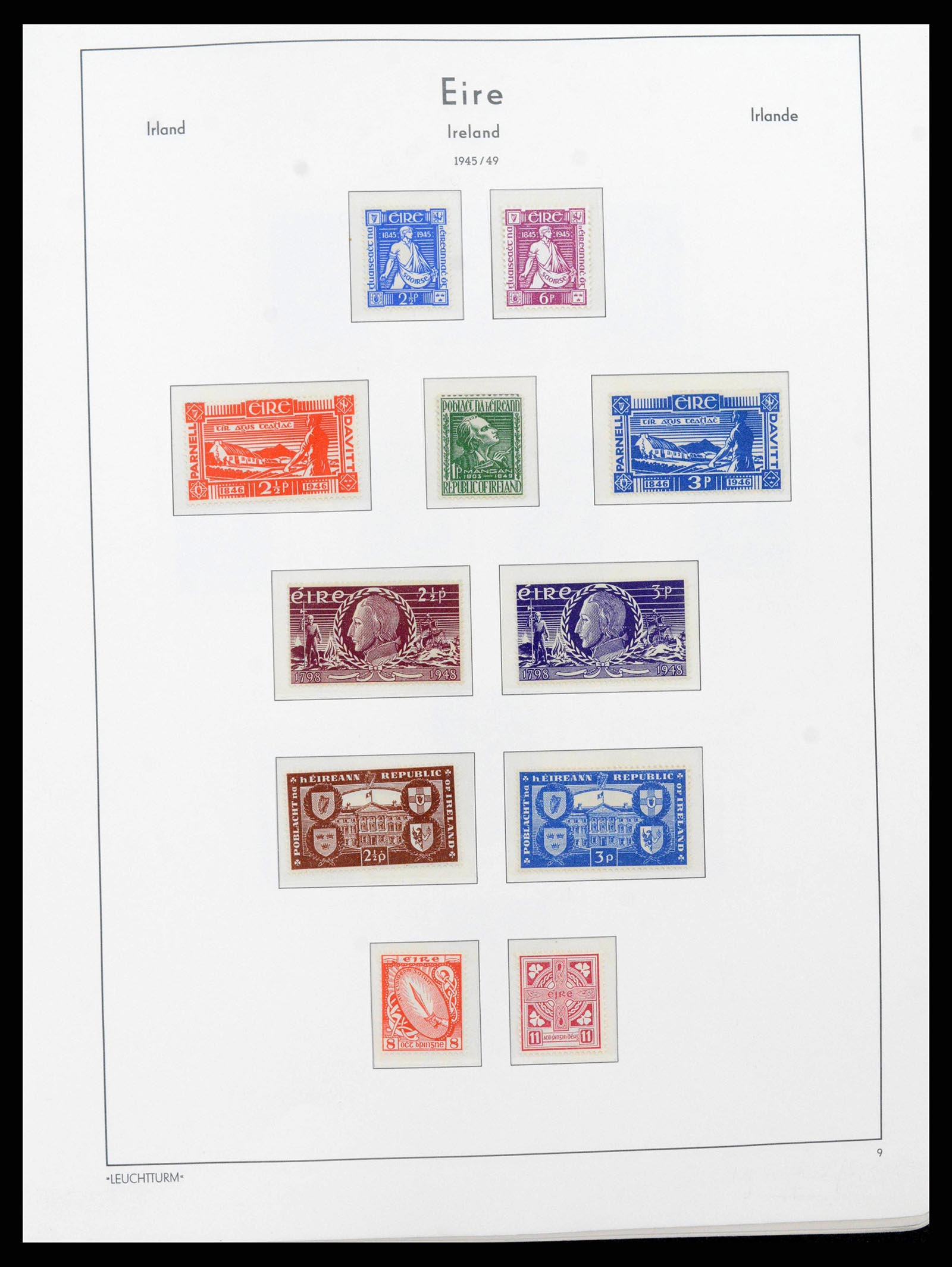 38085 0015 - Stamp collection 38085 Ireland 1922-2008.