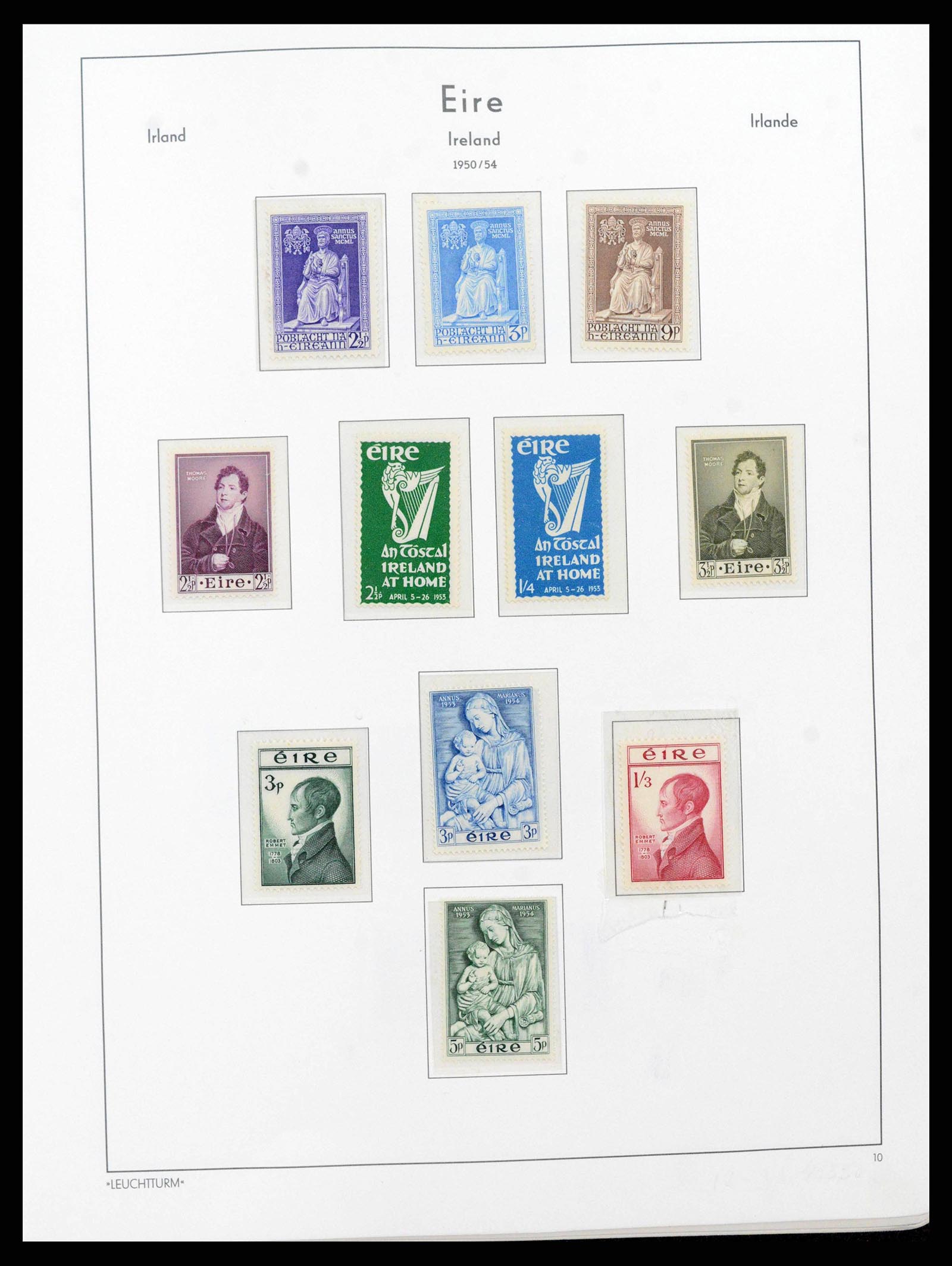 38085 0016 - Stamp collection 38085 Ireland 1922-2008.
