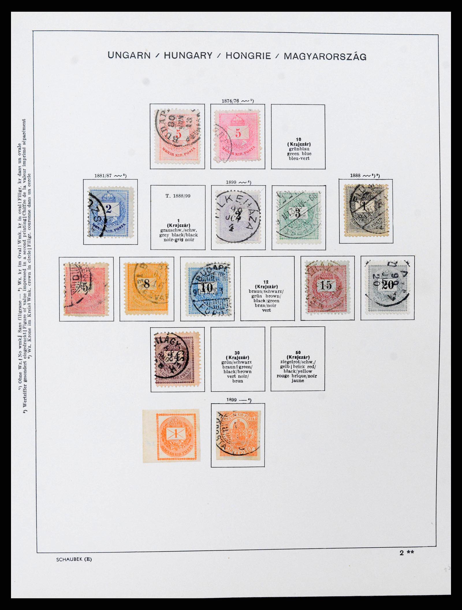 38086 0005 - Postzegelverzameling 38086 Hongarije 1871-2000.