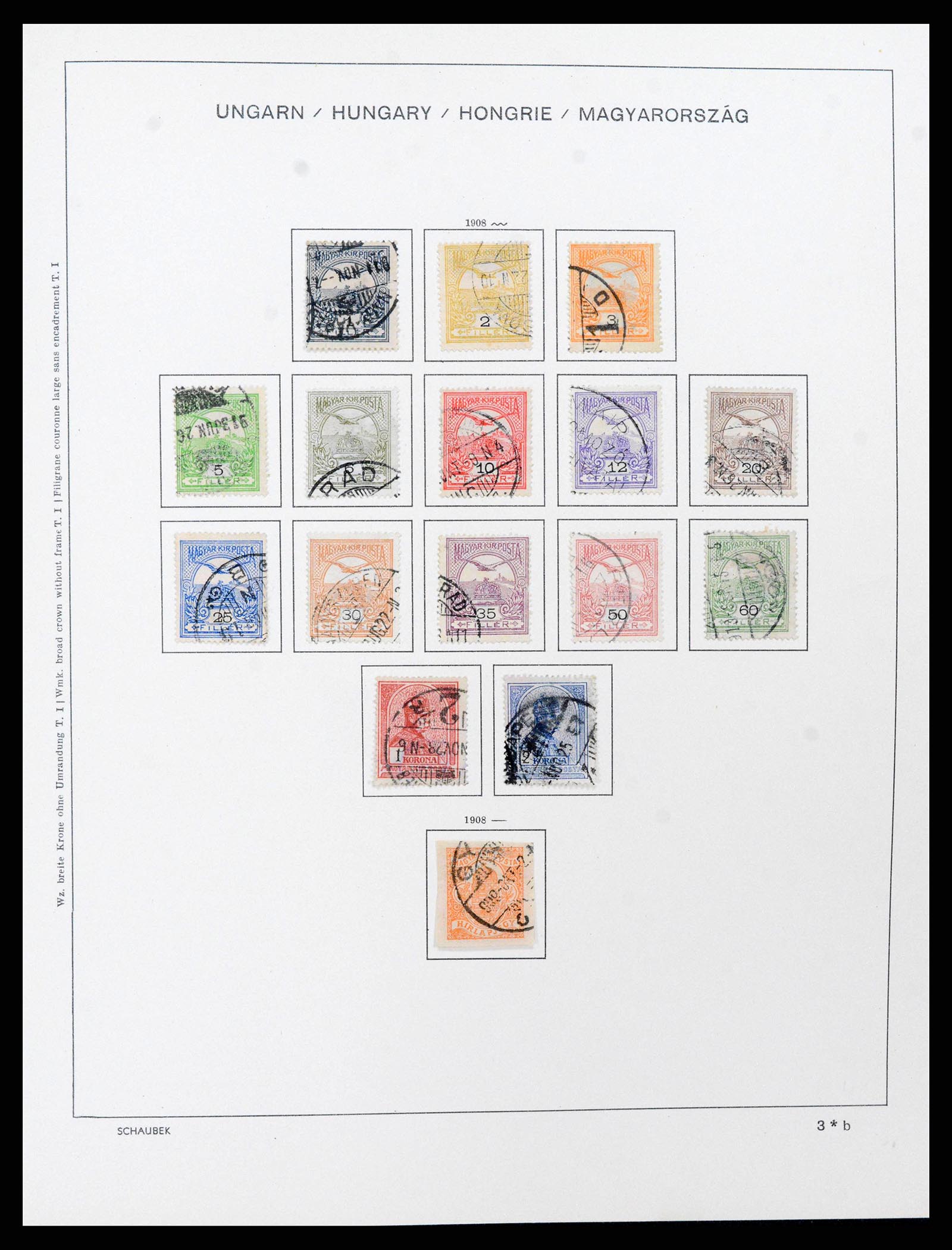 38086 0009 - Postzegelverzameling 38086 Hongarije 1871-2000.