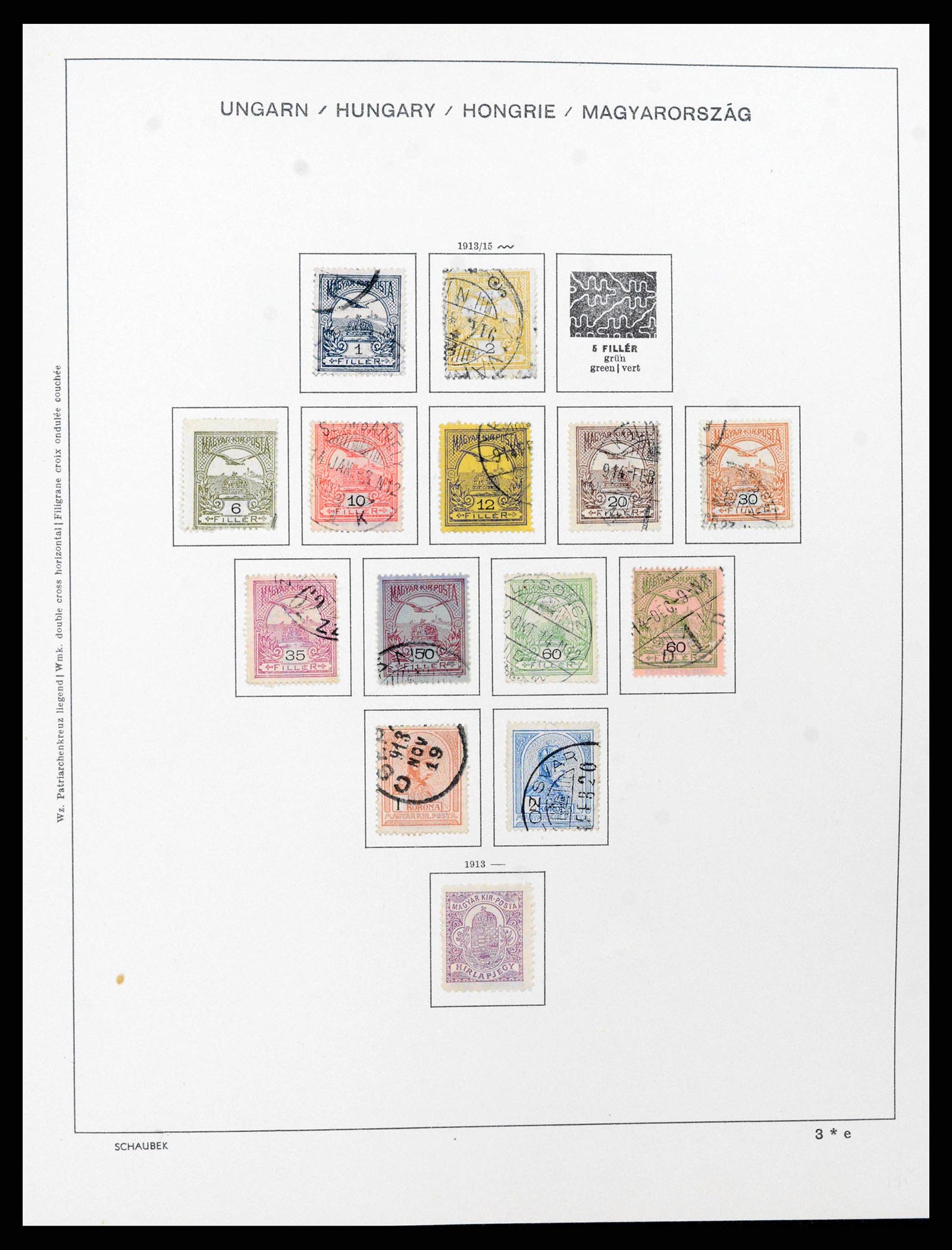 38086 0012 - Postzegelverzameling 38086 Hongarije 1871-2000.