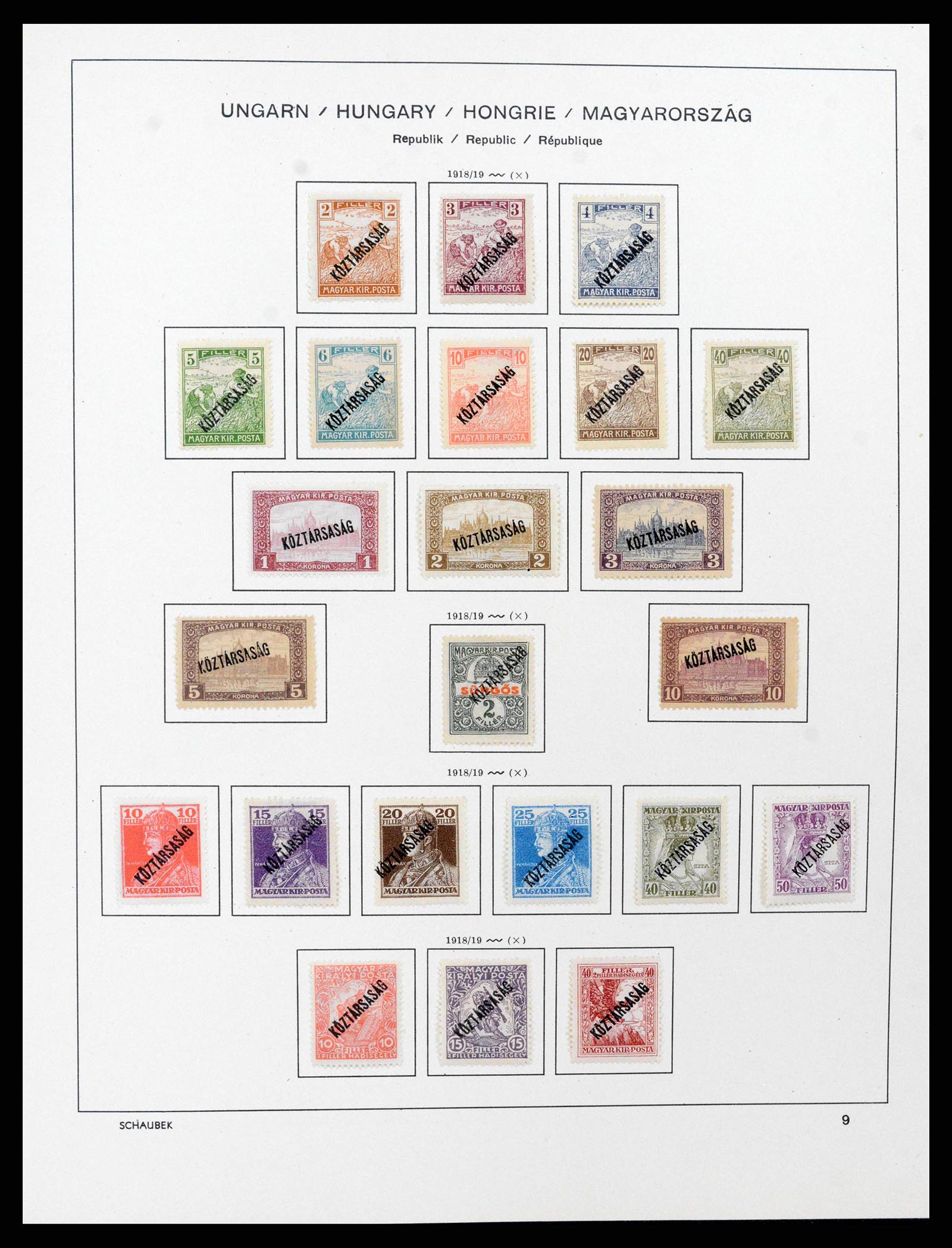 38086 0018 - Postzegelverzameling 38086 Hongarije 1871-2000.