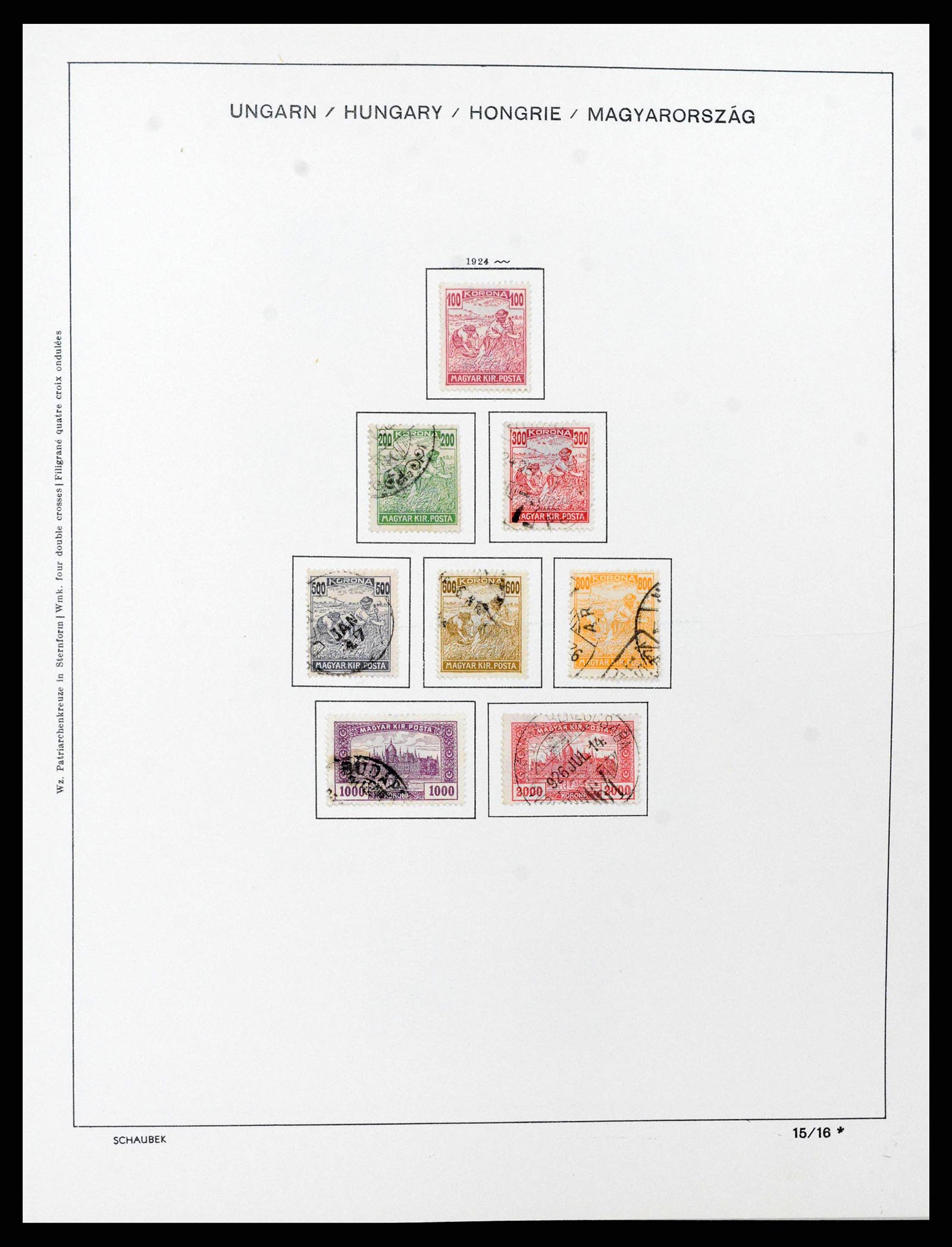 38086 0027 - Postzegelverzameling 38086 Hongarije 1871-2000.