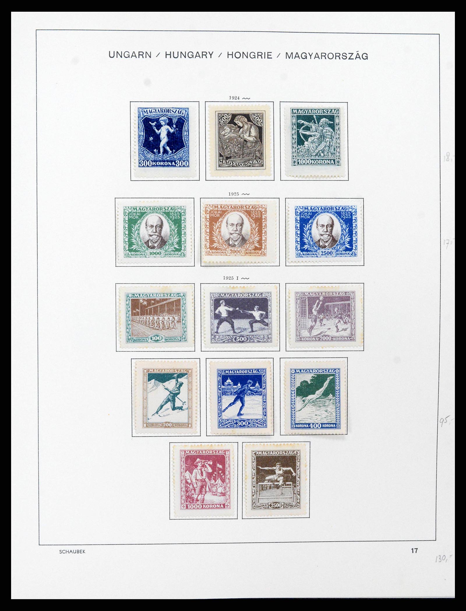 38086 0028 - Postzegelverzameling 38086 Hongarije 1871-2000.