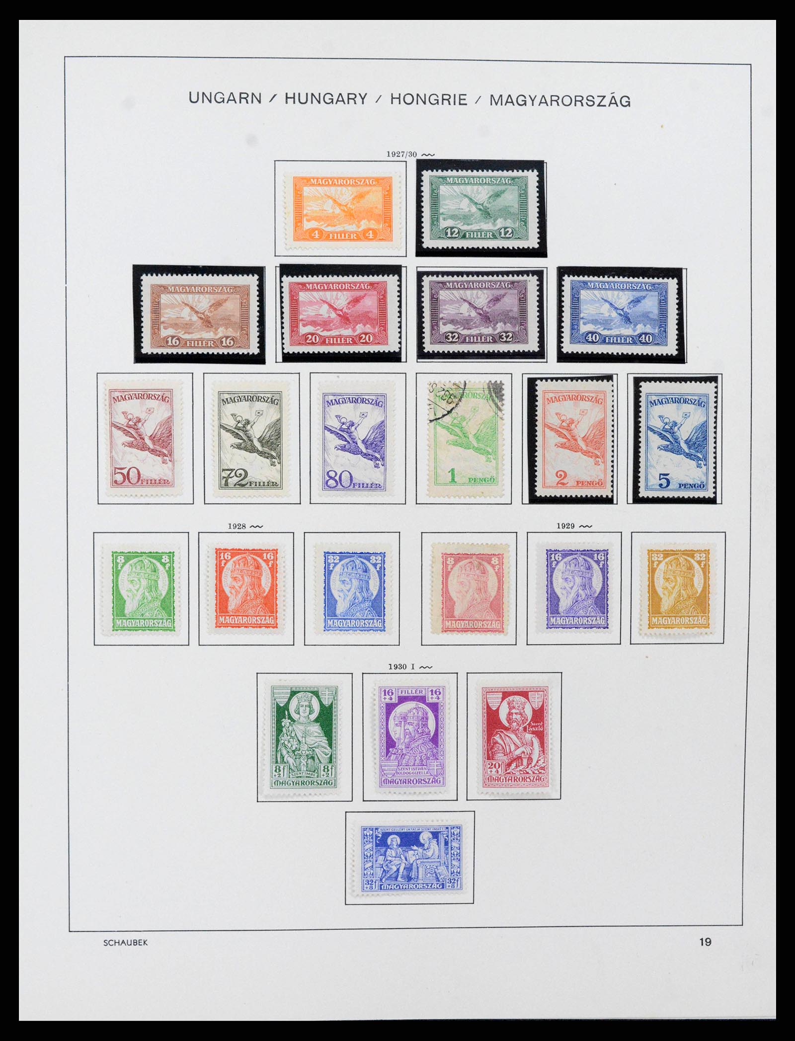 38086 0030 - Postzegelverzameling 38086 Hongarije 1871-2000.