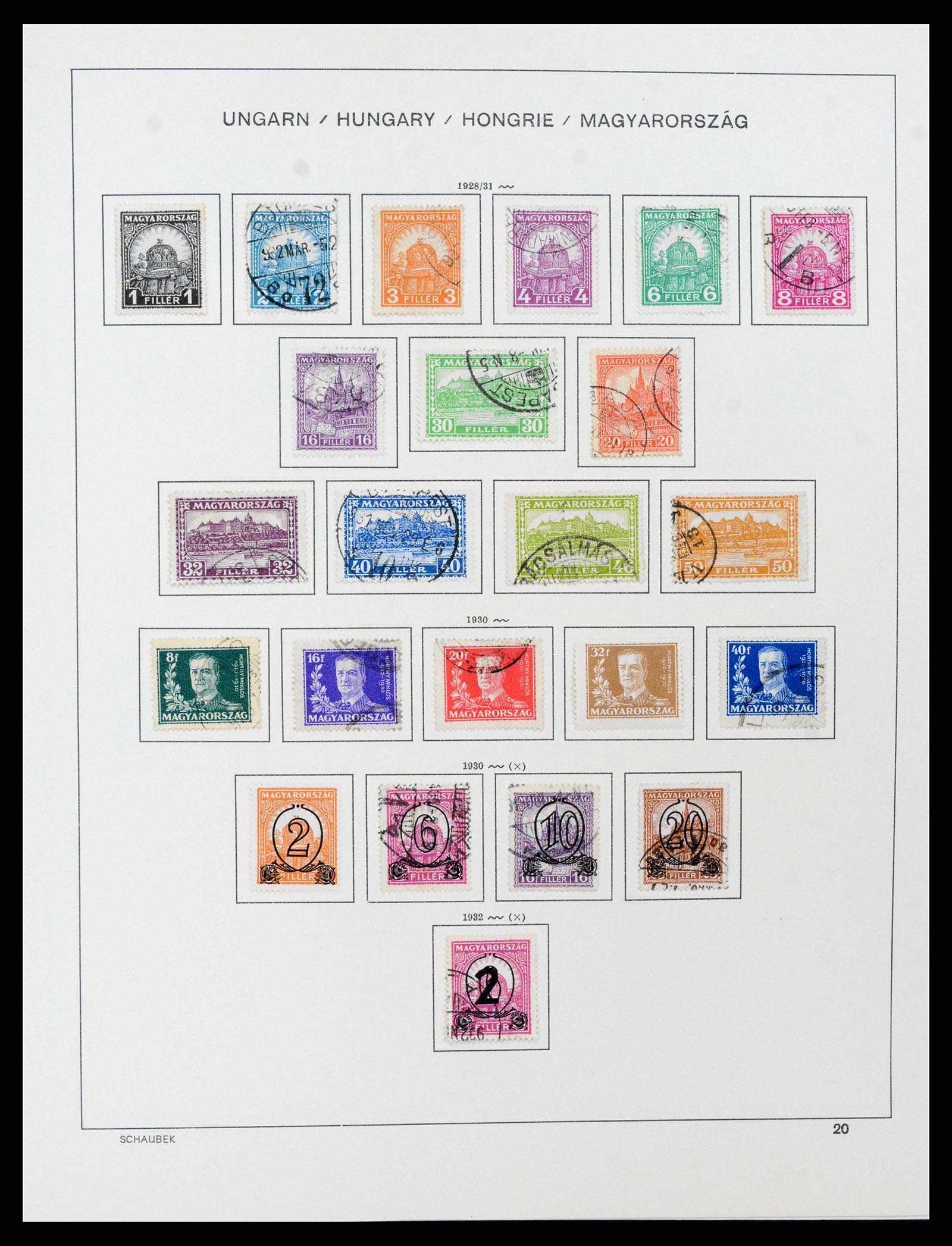 38086 0031 - Postzegelverzameling 38086 Hongarije 1871-2000.