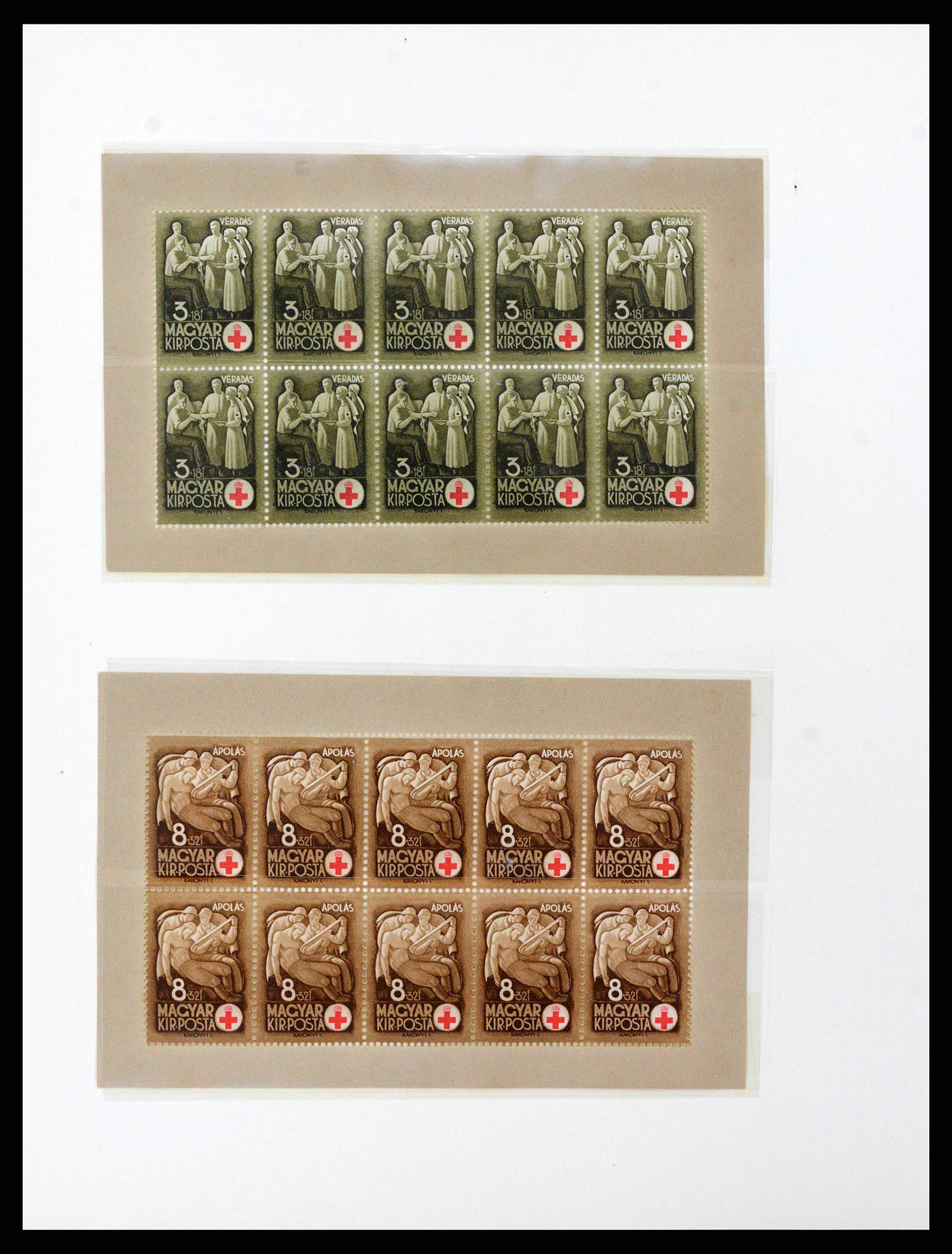 38086 0045 - Postzegelverzameling 38086 Hongarije 1871-2000.