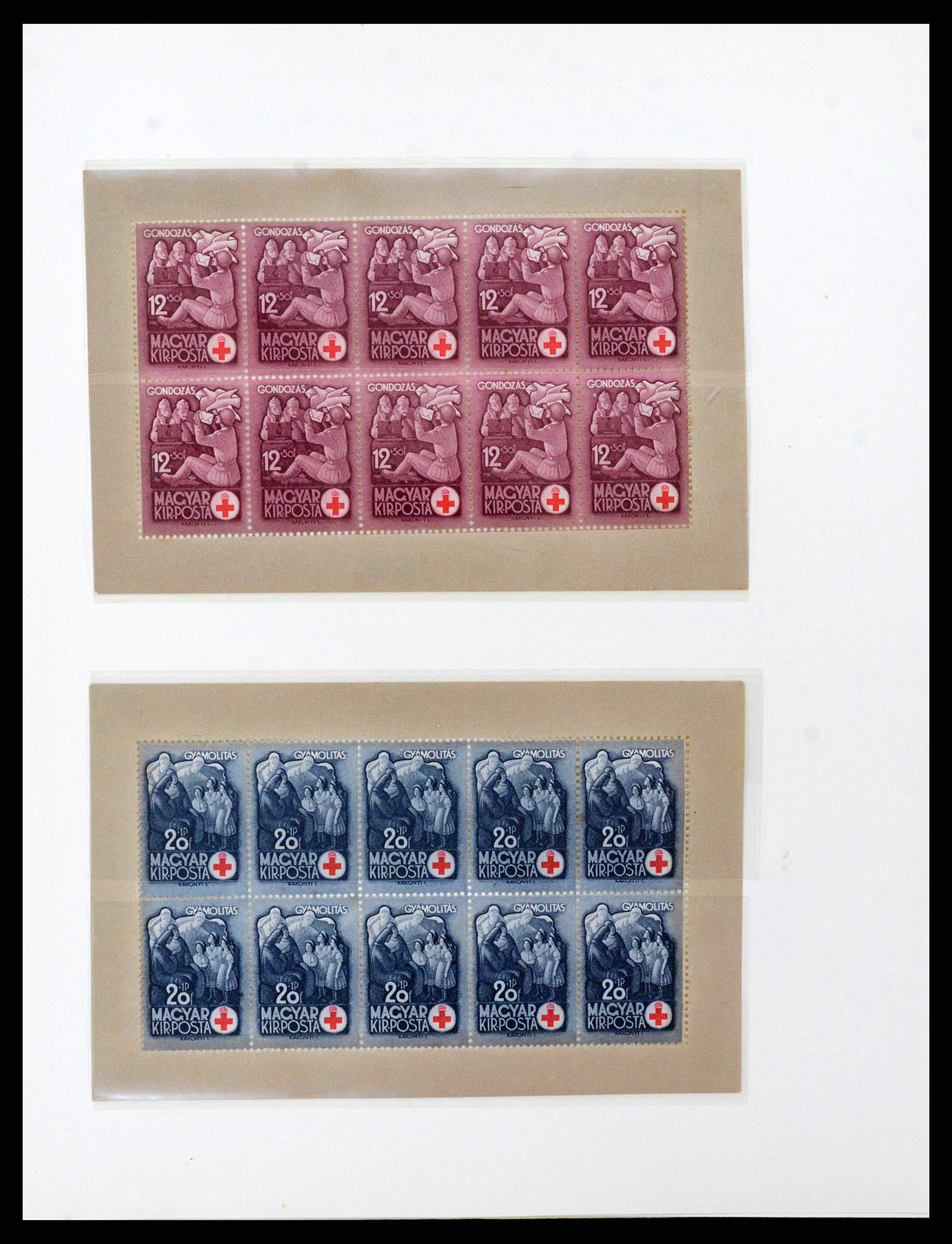 38086 0047 - Postzegelverzameling 38086 Hongarije 1871-2000.