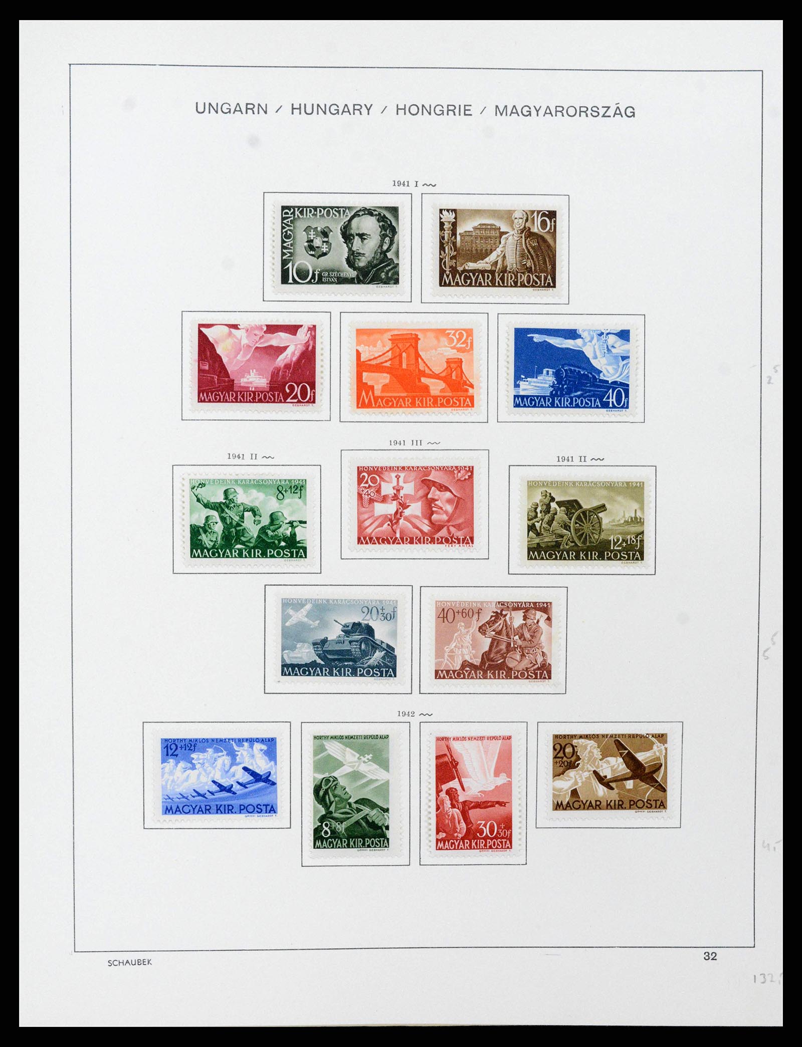 38086 0048 - Postzegelverzameling 38086 Hongarije 1871-2000.