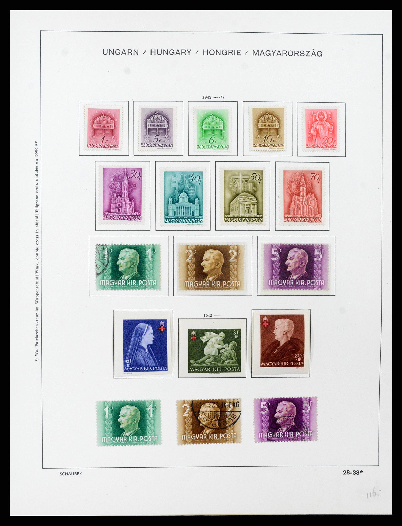 38086 0052 - Postzegelverzameling 38086 Hongarije 1871-2000.