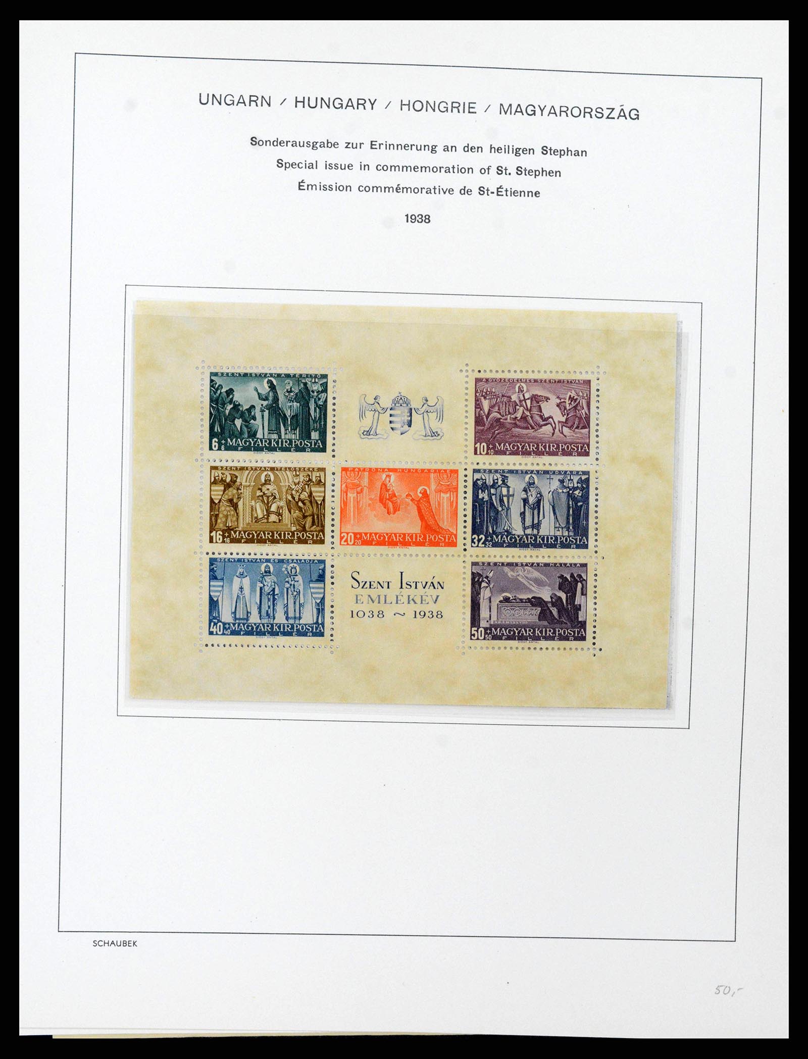 38086 0058 - Postzegelverzameling 38086 Hongarije 1871-2000.