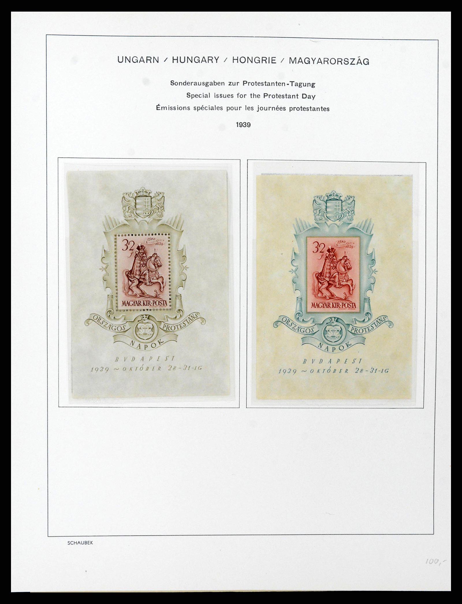 38086 0059 - Postzegelverzameling 38086 Hongarije 1871-2000.