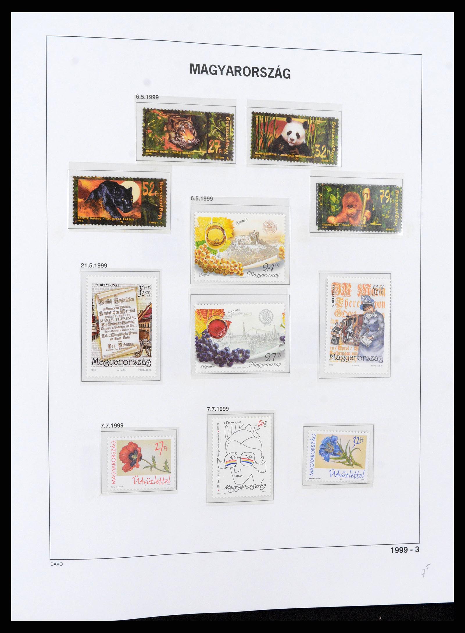 38086 0643 - Postzegelverzameling 38086 Hongarije 1871-2000.