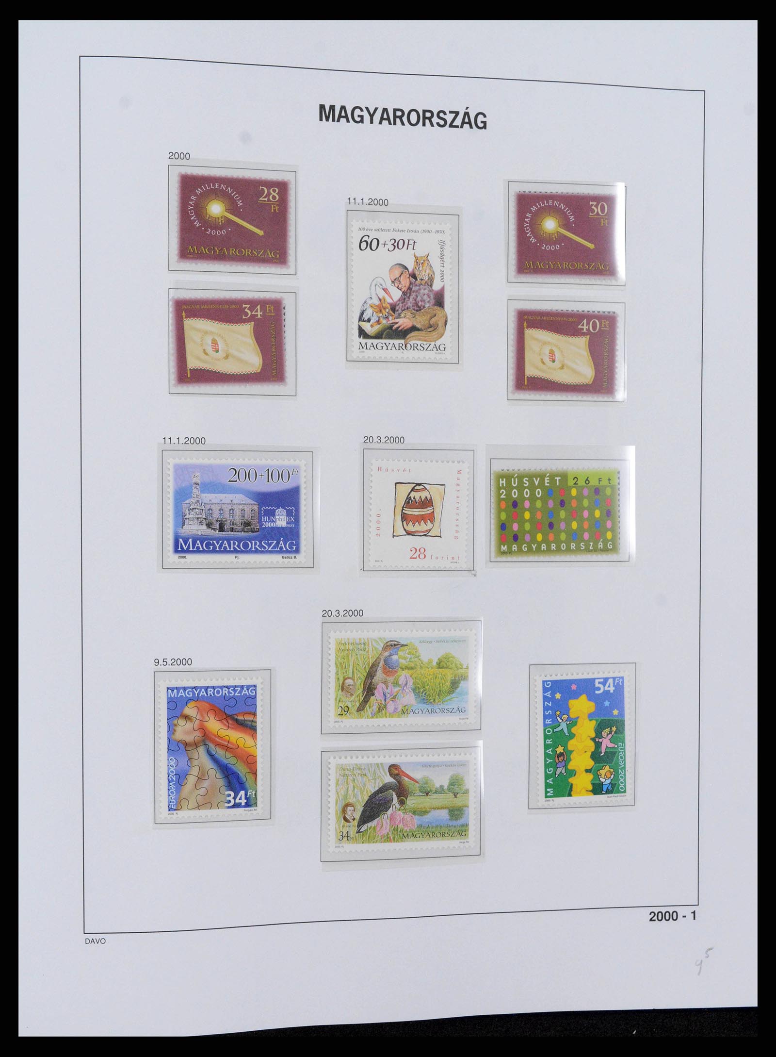 38086 0648 - Postzegelverzameling 38086 Hongarije 1871-2000.