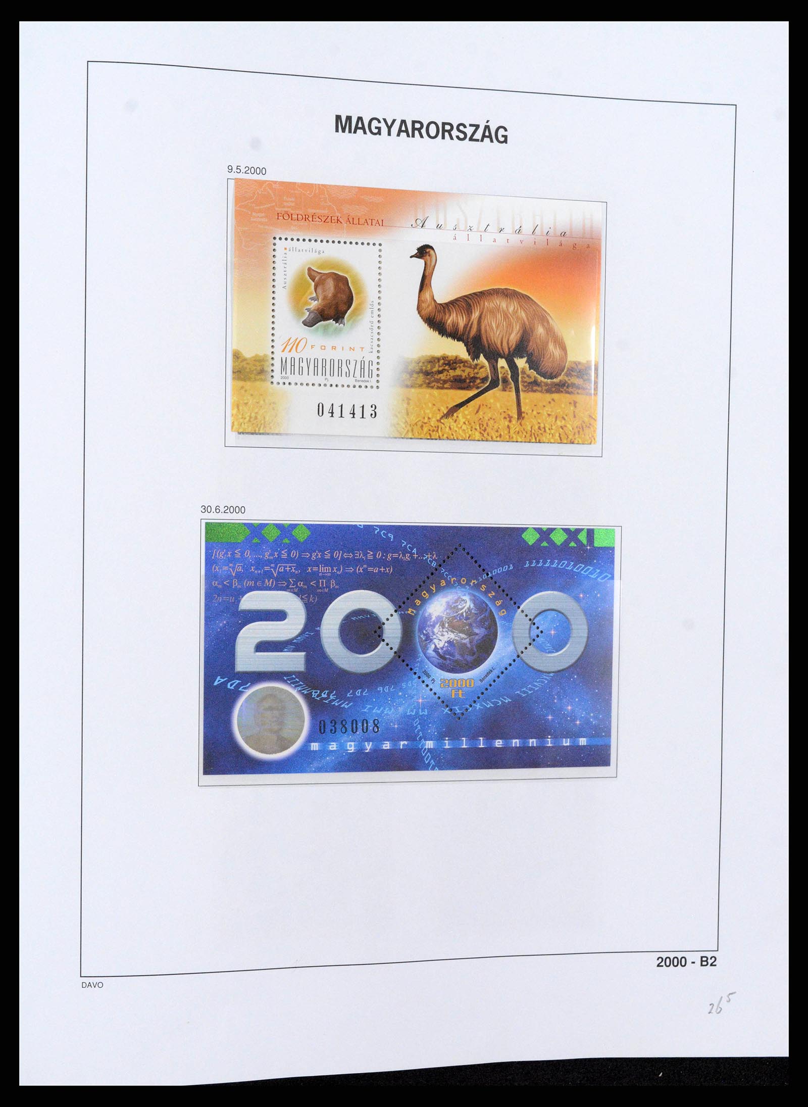 38086 0653 - Postzegelverzameling 38086 Hongarije 1871-2000.
