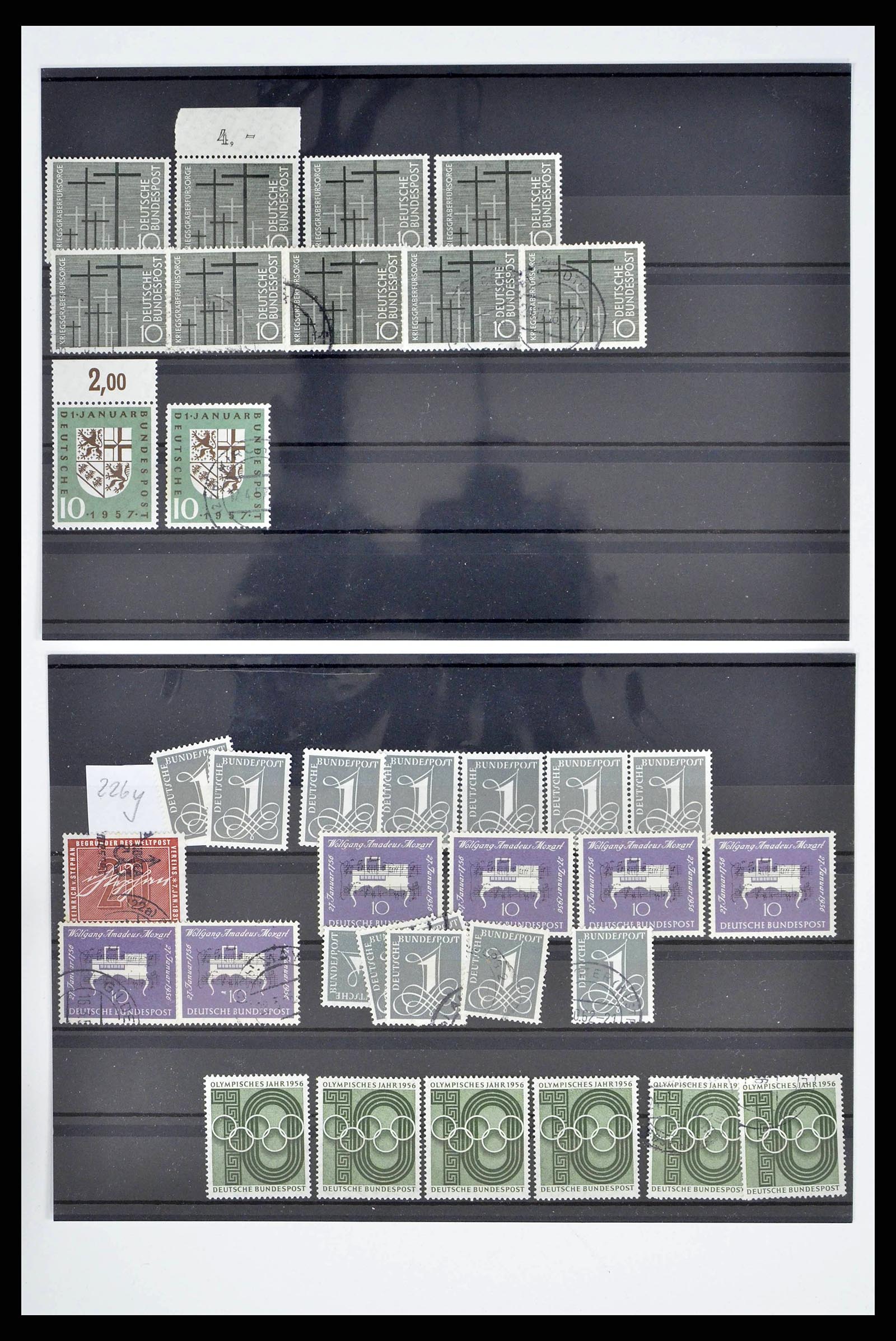 38087 0006 - Stamp collection 38087 Bundespost/Berlin 1980s-1990s.