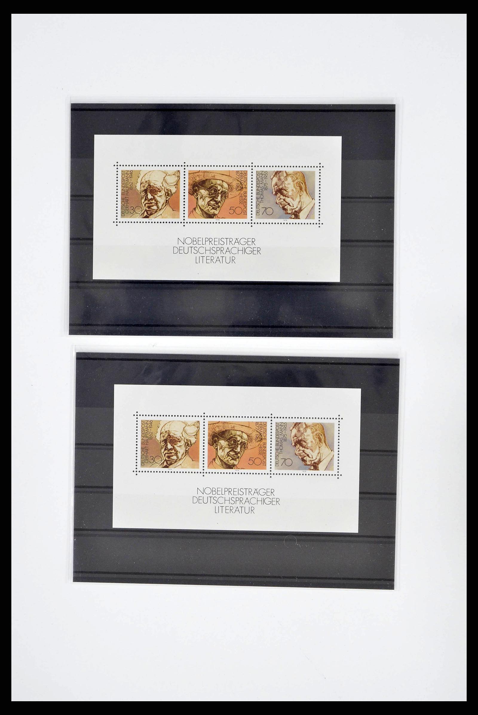 38087 0014 - Stamp collection 38087 Bundespost/Berlin 1980s-1990s.