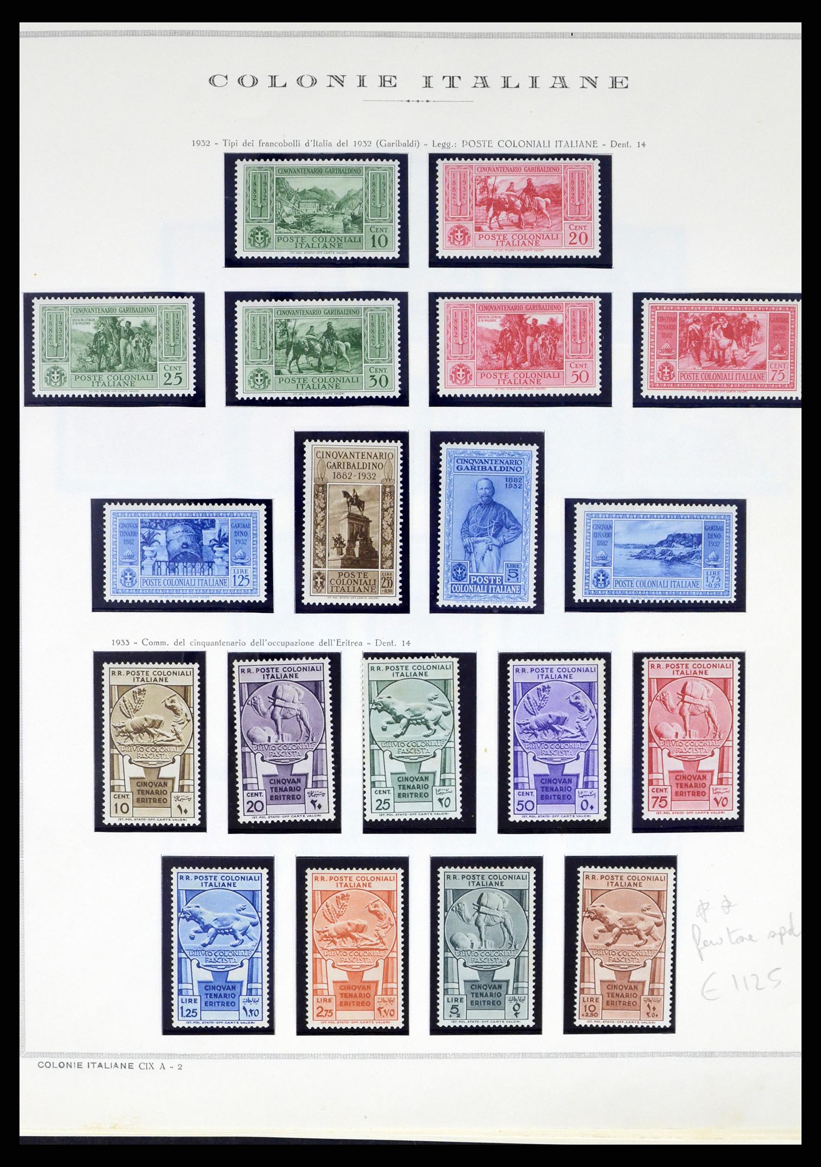 38090 003 - Stamp collection 38090 Italian Colonies 1903-1960.