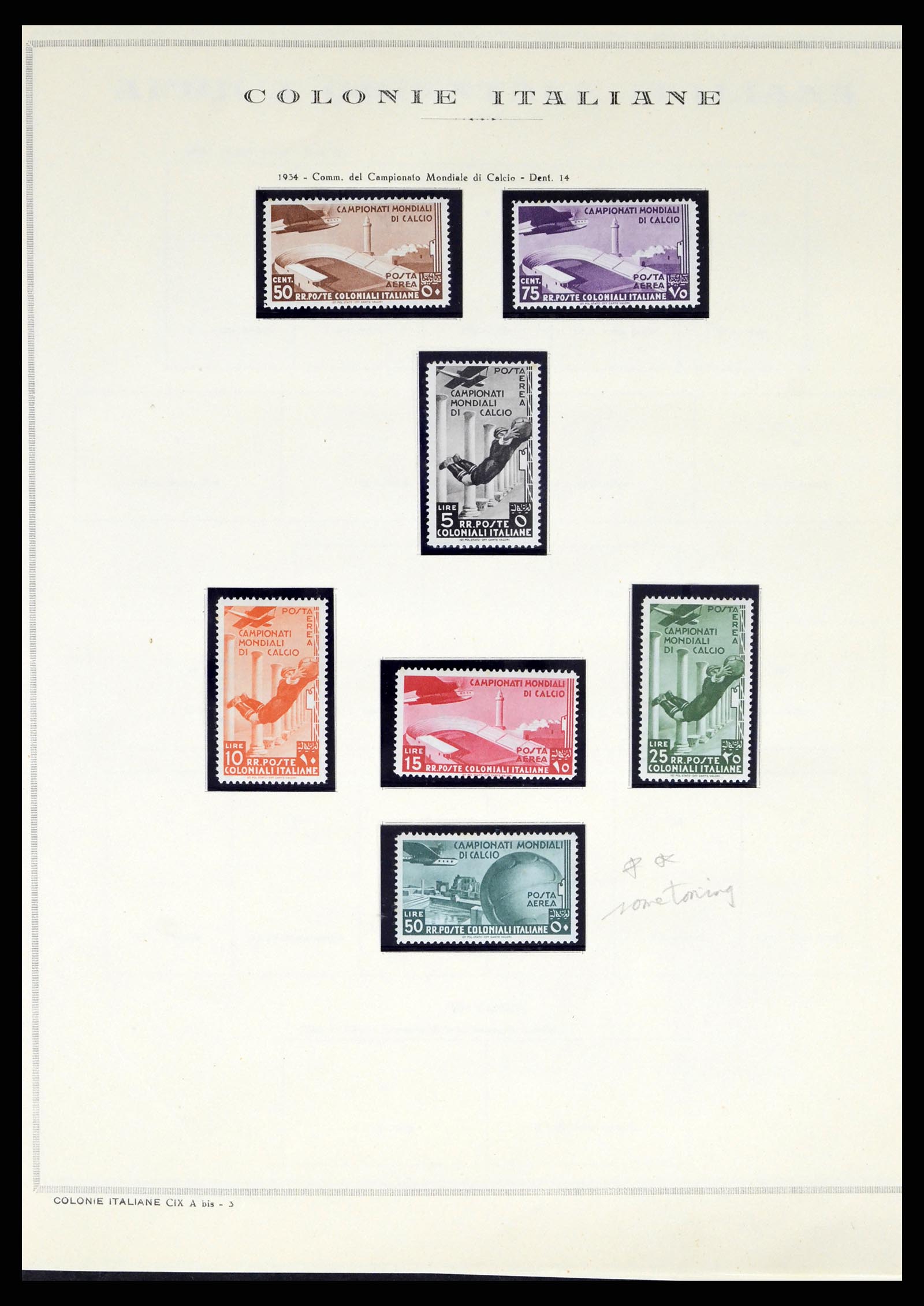 38090 007 - Postzegelverzameling 38090 Italiaanse kolonin 1903-1960.