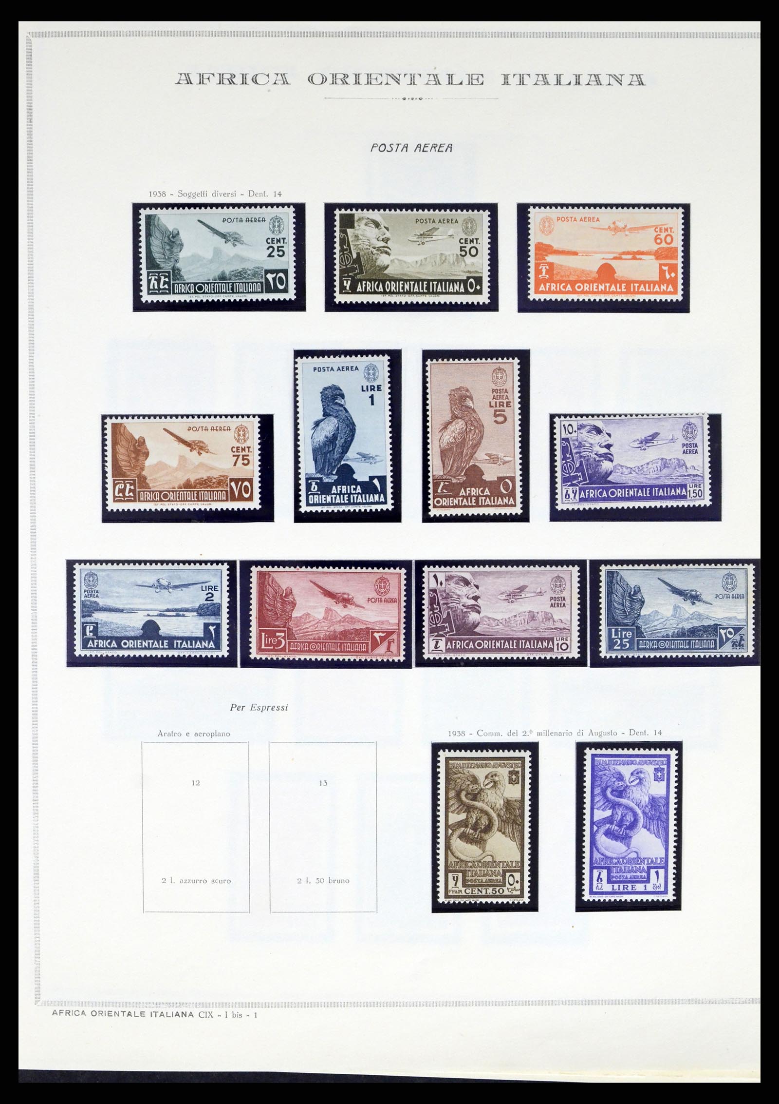 38090 008 - Postzegelverzameling 38090 Italiaanse kolonin 1903-1960.