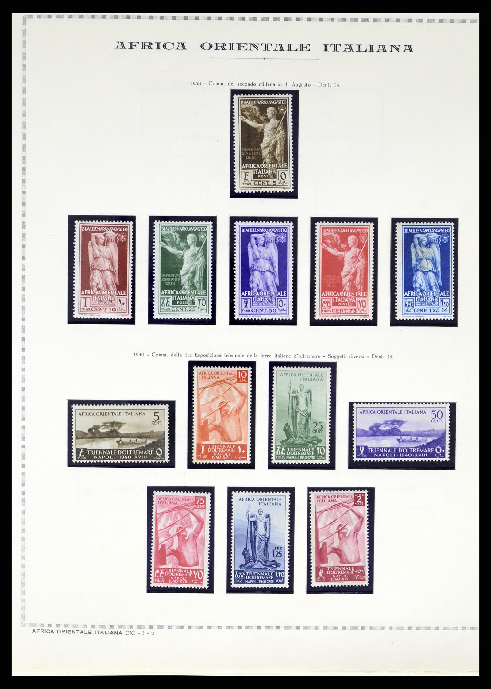 38090 009 - Postzegelverzameling 38090 Italiaanse kolonin 1903-1960.