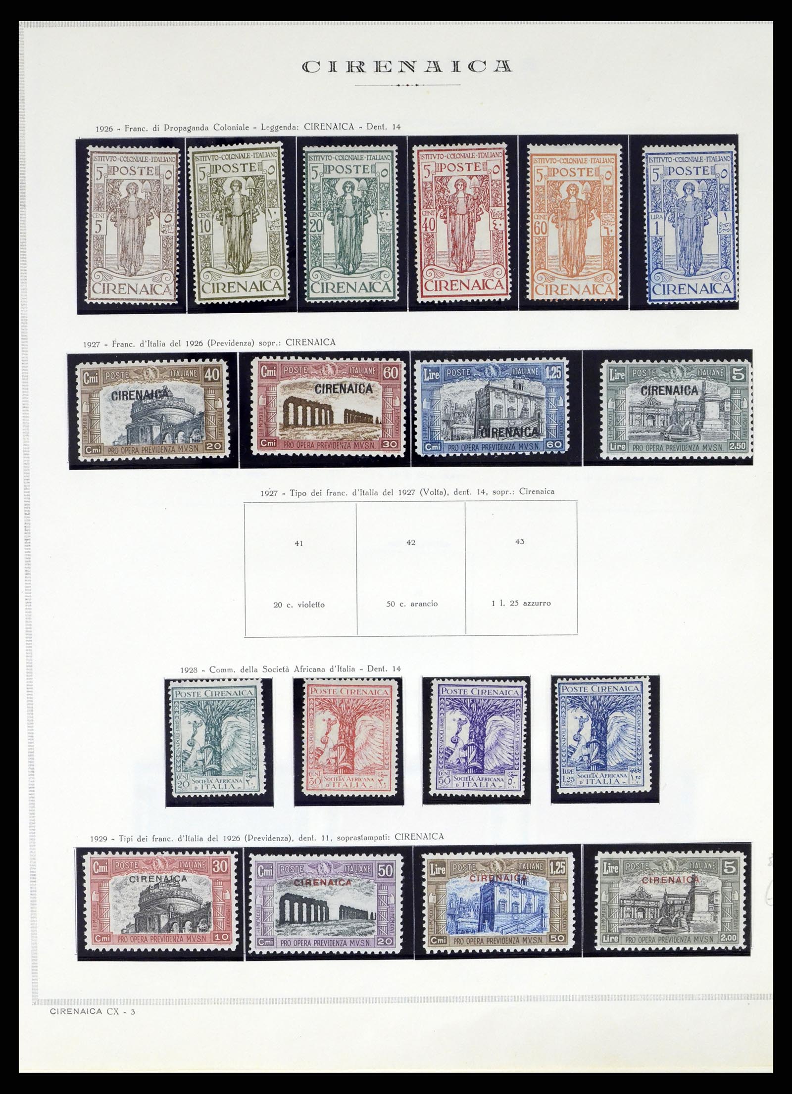 38090 014 - Postzegelverzameling 38090 Italiaanse kolonin 1903-1960.