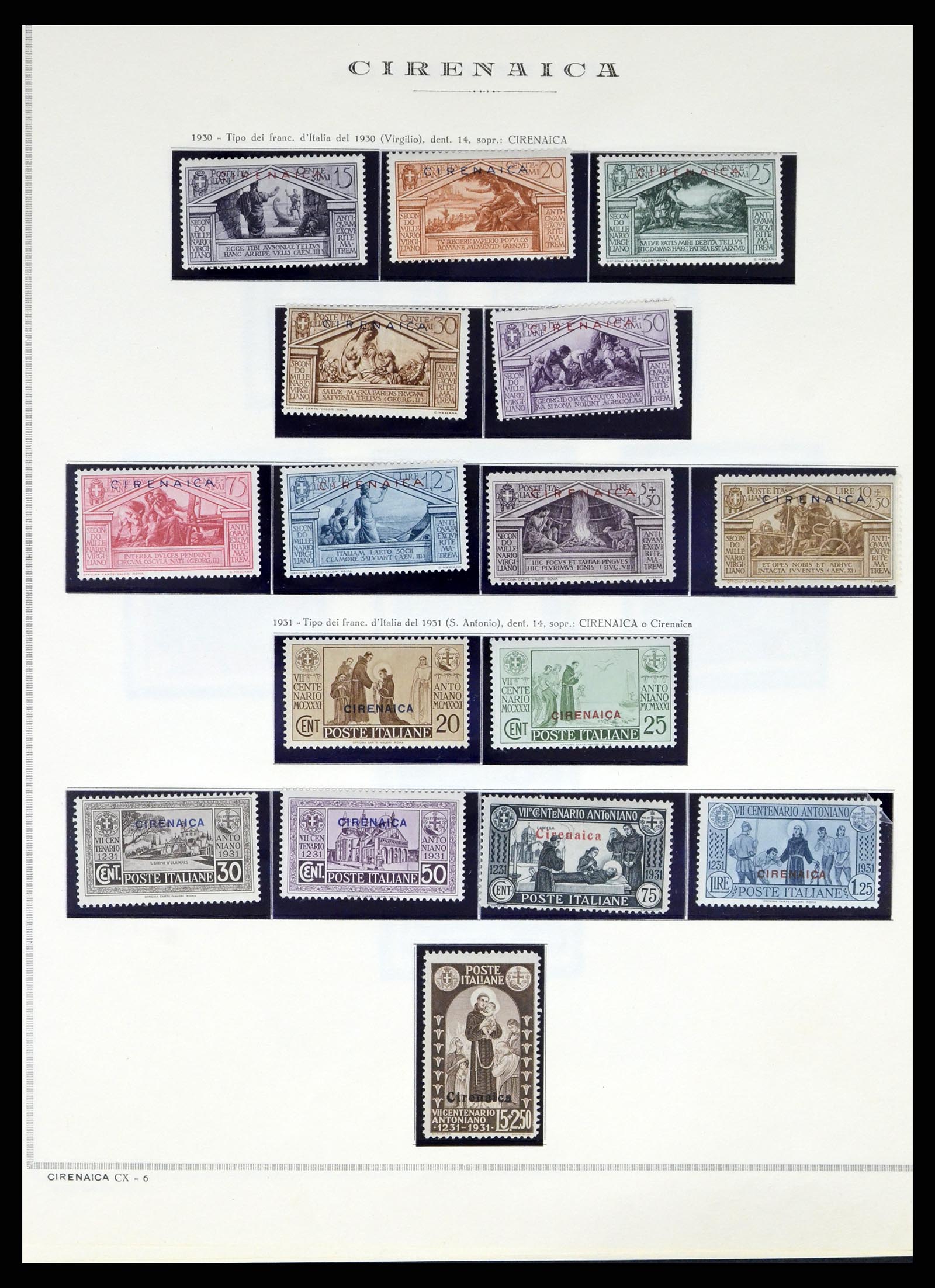 38090 017 - Postzegelverzameling 38090 Italiaanse kolonin 1903-1960.