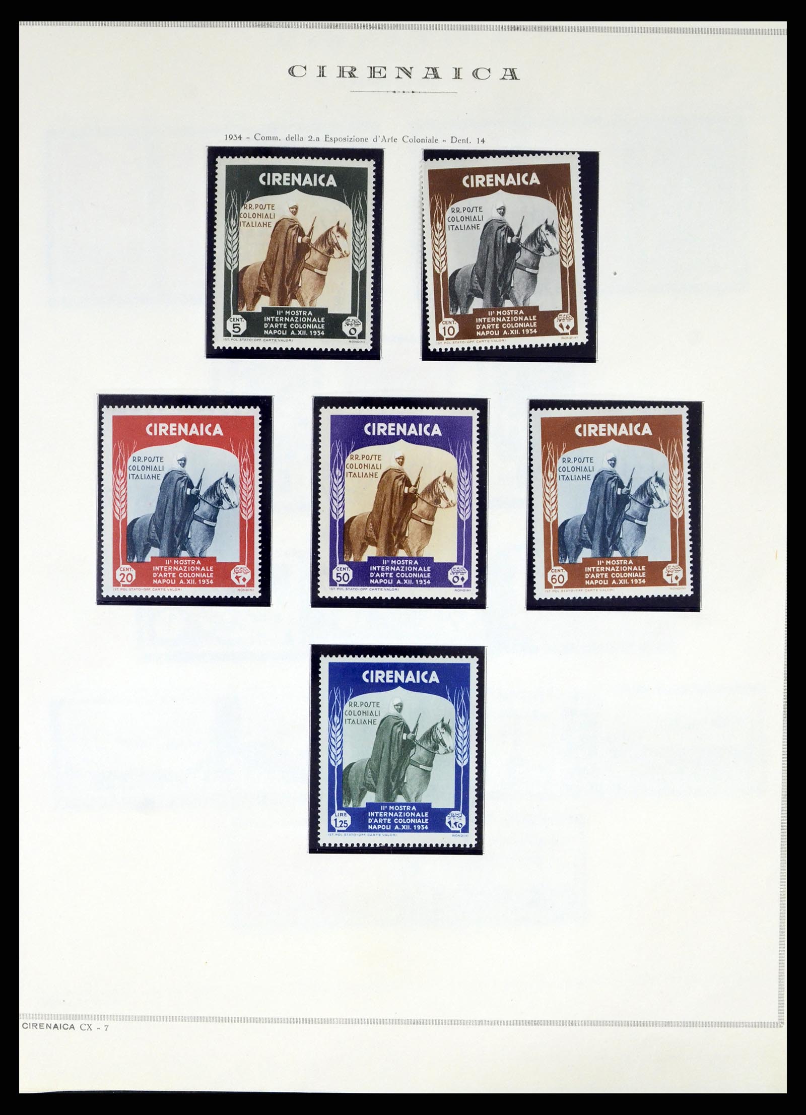 38090 018 - Postzegelverzameling 38090 Italiaanse kolonin 1903-1960.