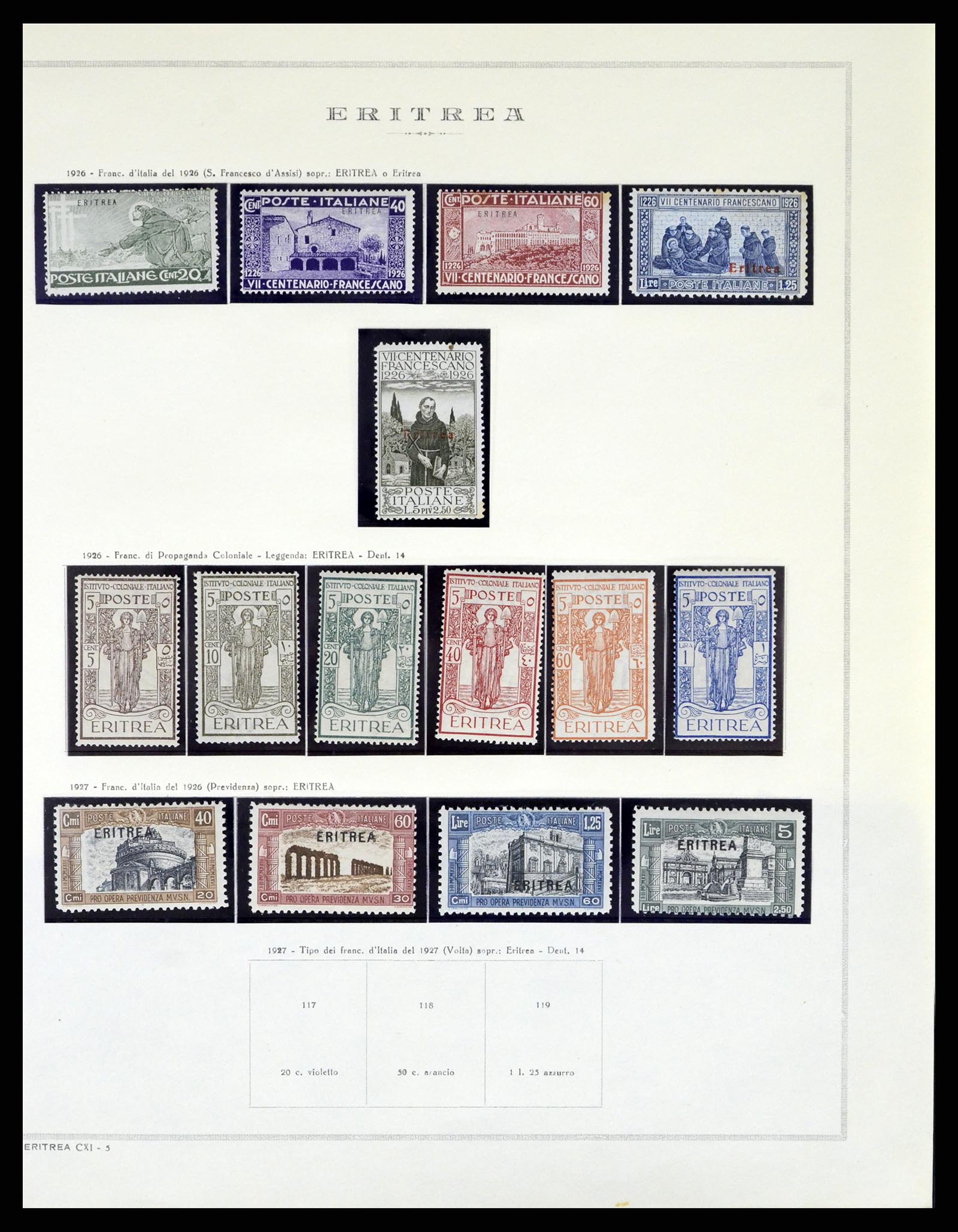 38090 025 - Stamp collection 38090 Italian Colonies 1903-1960.