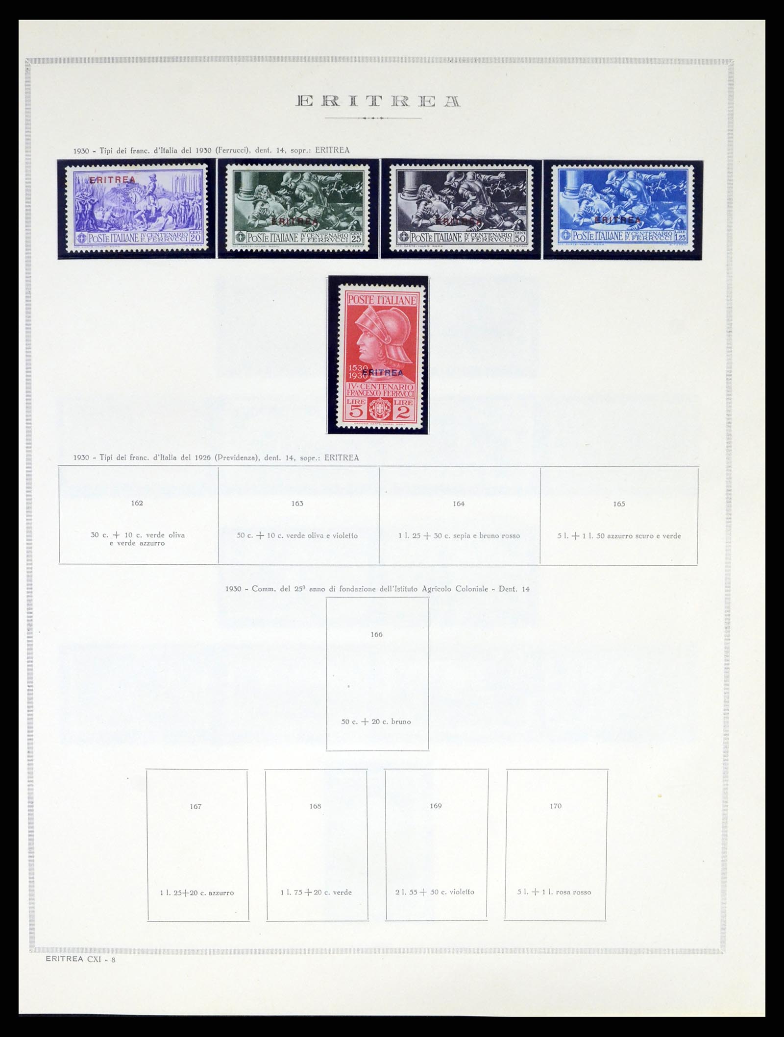 38090 028 - Postzegelverzameling 38090 Italiaanse kolonin 1903-1960.
