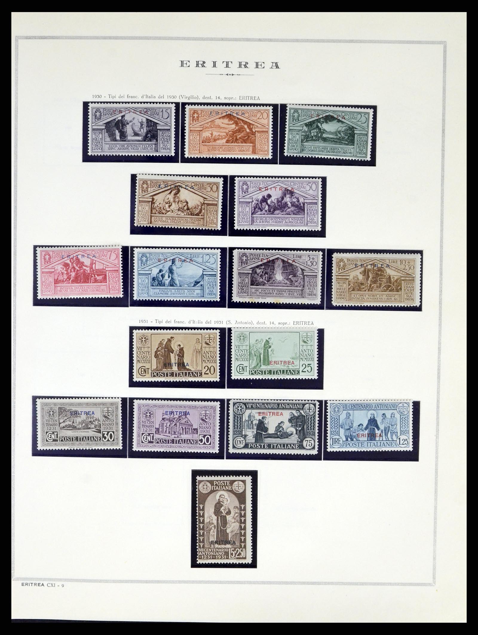38090 029 - Postzegelverzameling 38090 Italiaanse kolonin 1903-1960.