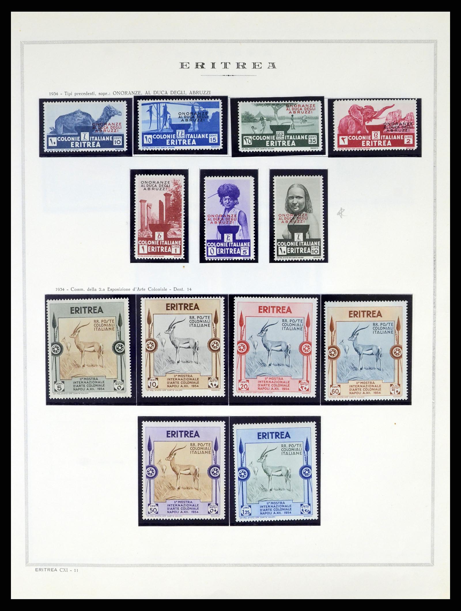 38090 030 - Postzegelverzameling 38090 Italiaanse kolonin 1903-1960.
