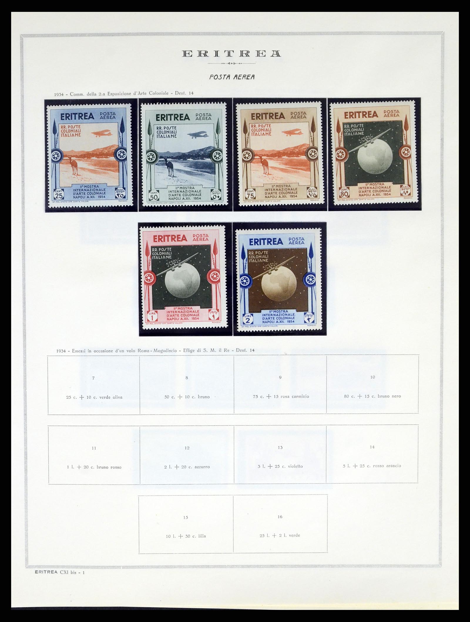 38090 031 - Postzegelverzameling 38090 Italiaanse kolonin 1903-1960.