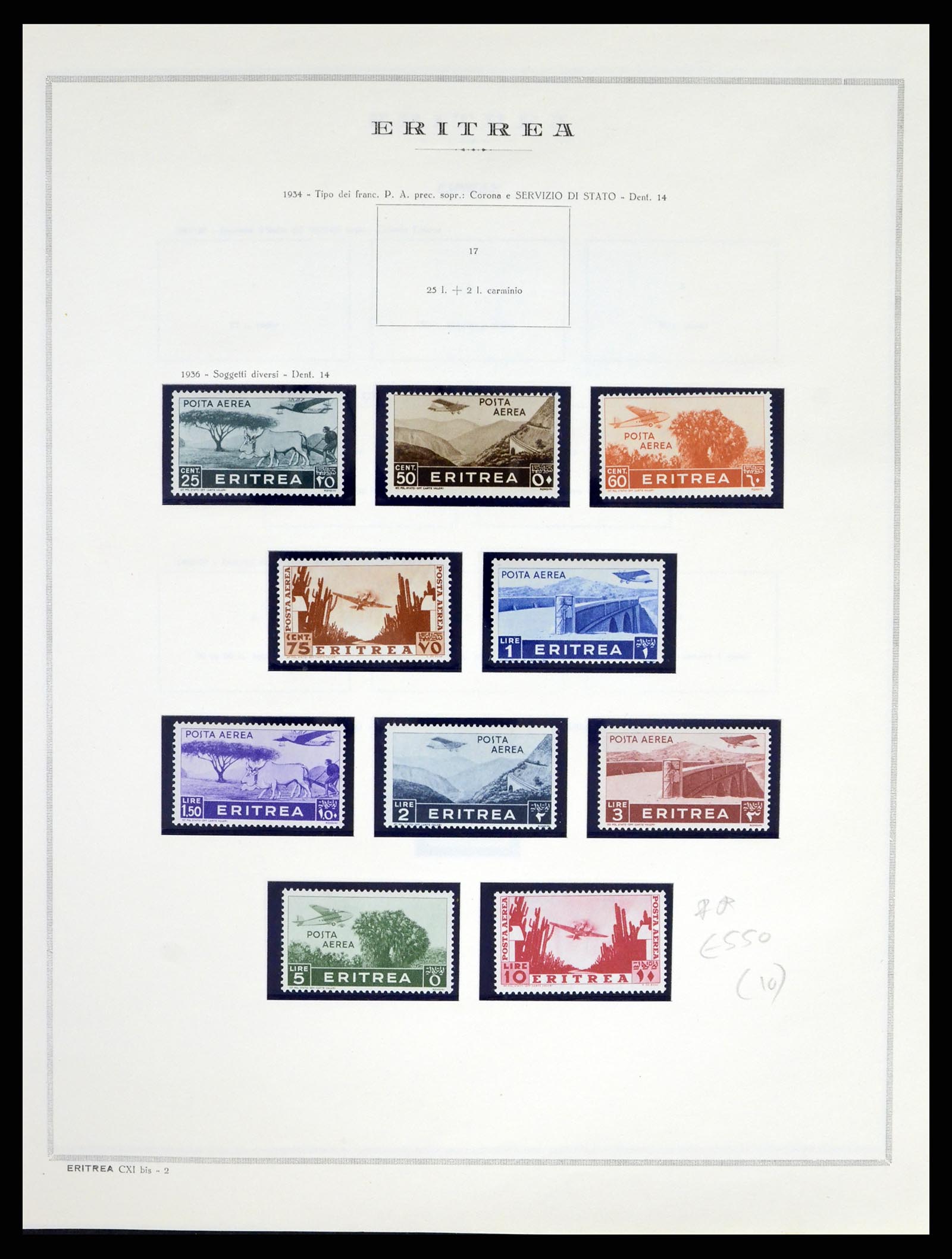 38090 032 - Postzegelverzameling 38090 Italiaanse kolonin 1903-1960.