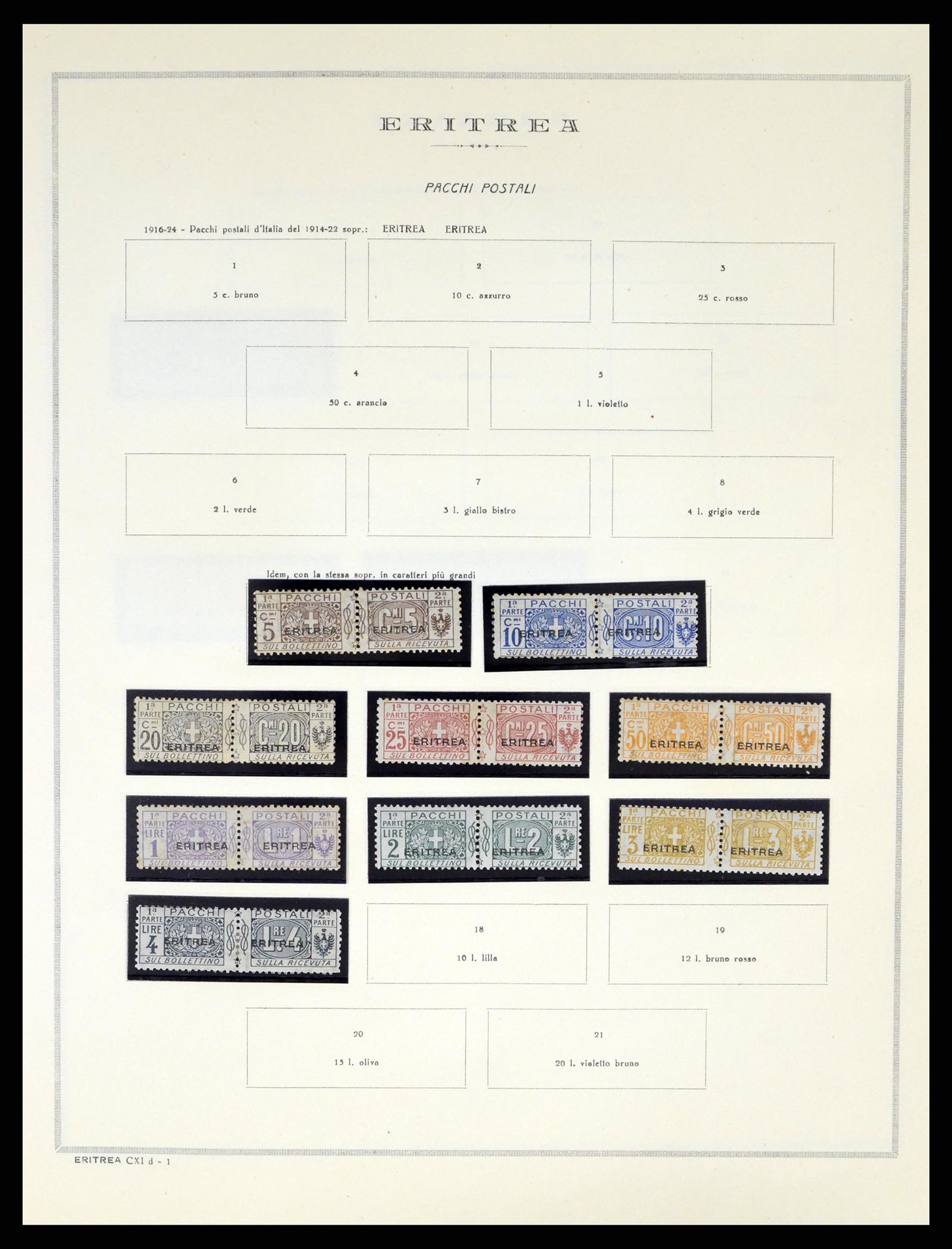 38090 035 - Stamp collection 38090 Italian Colonies 1903-1960.