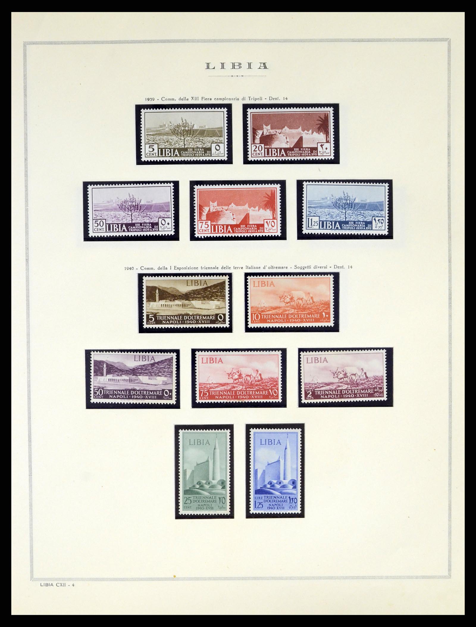 38090 040 - Postzegelverzameling 38090 Italiaanse kolonin 1903-1960.