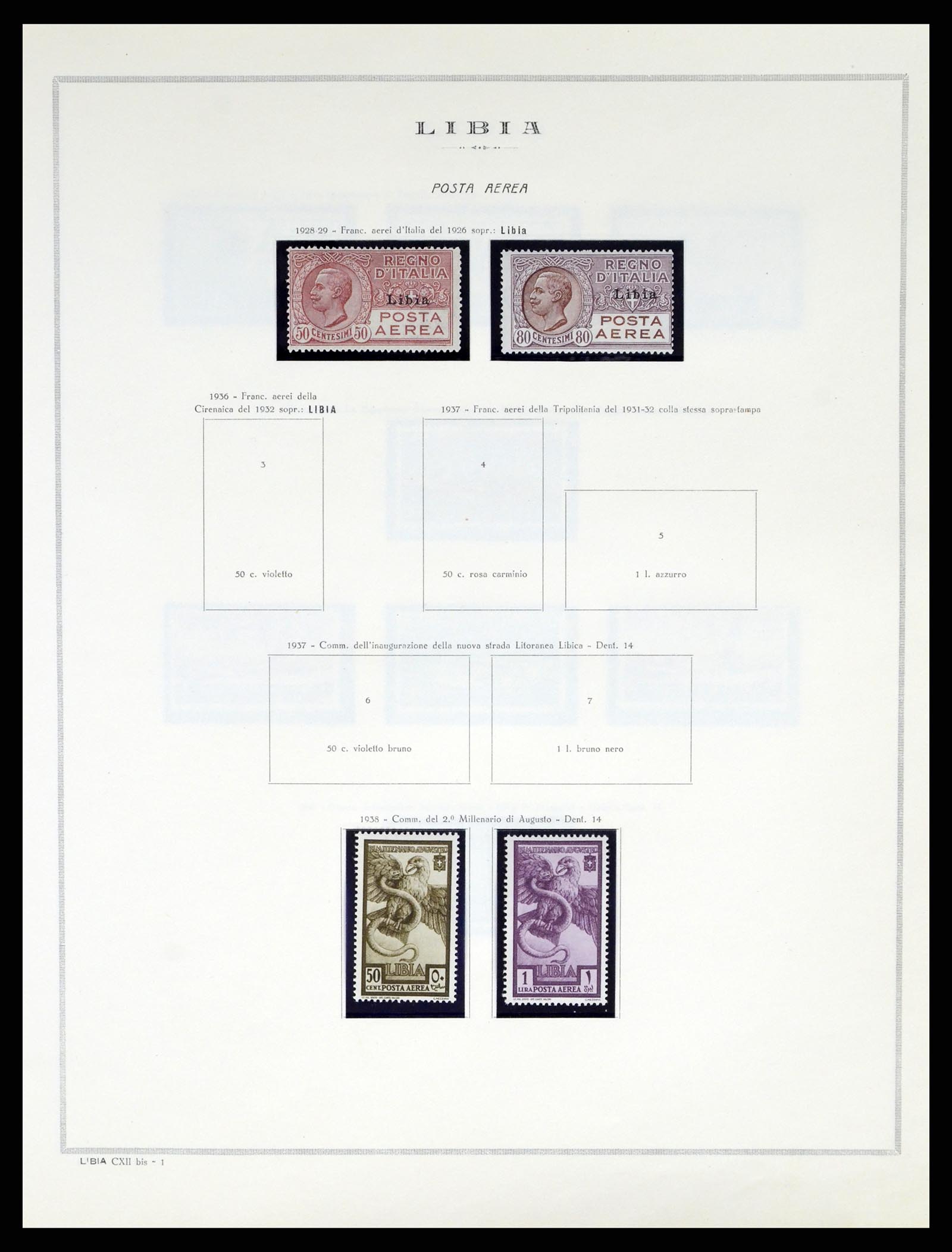 38090 042 - Postzegelverzameling 38090 Italiaanse kolonin 1903-1960.