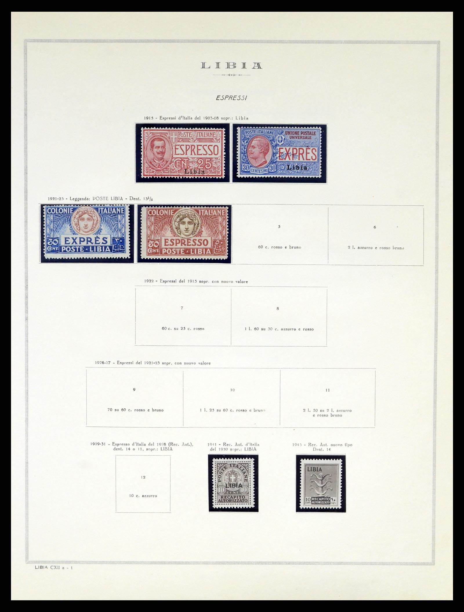 38090 045 - Postzegelverzameling 38090 Italiaanse kolonin 1903-1960.
