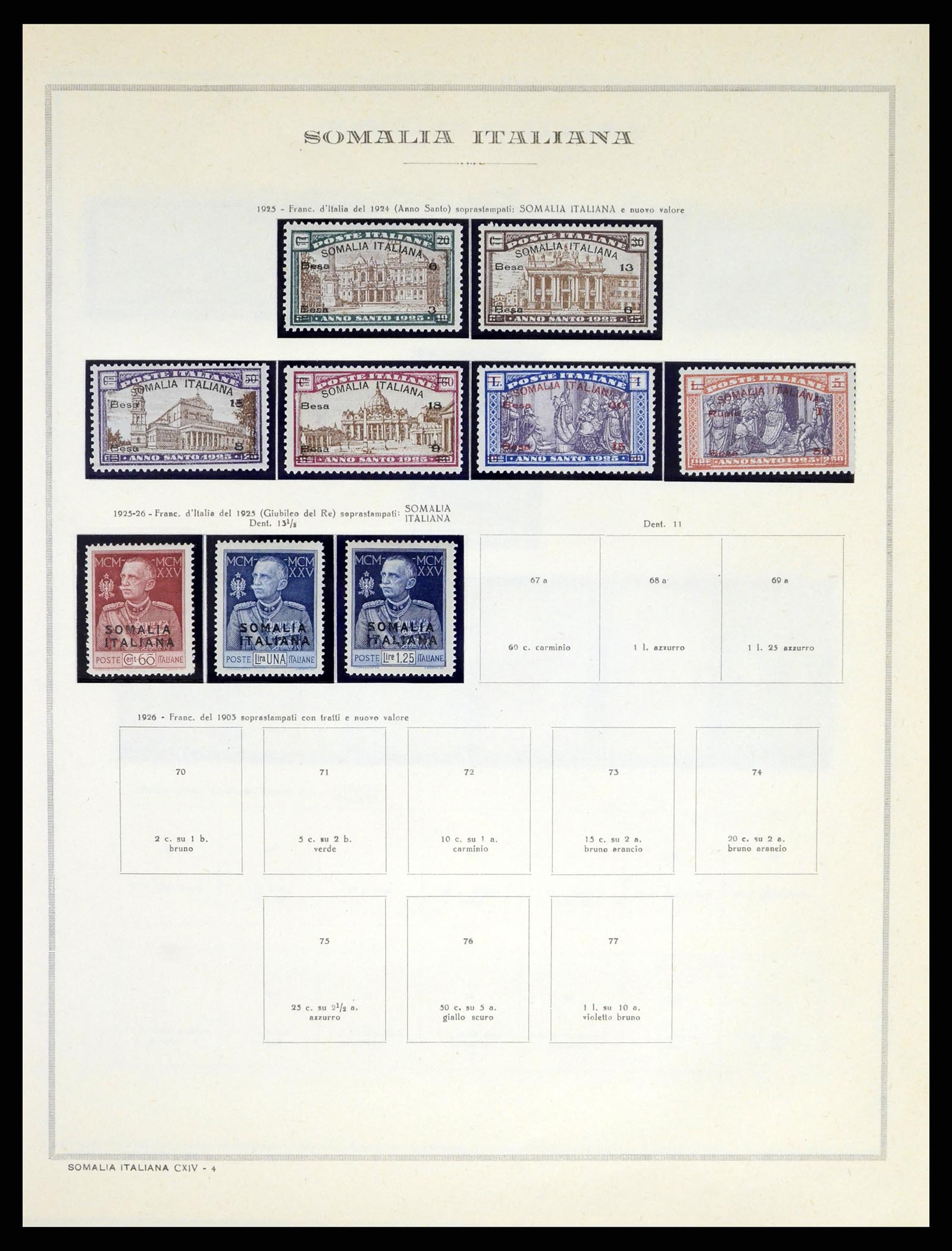 38090 049 - Postzegelverzameling 38090 Italiaanse kolonin 1903-1960.