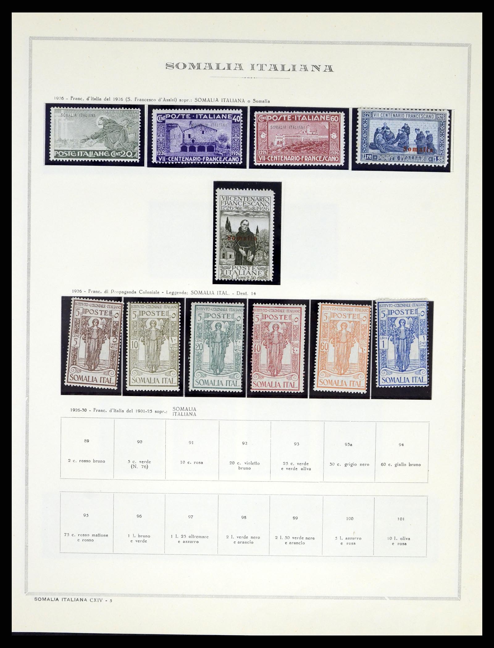 38090 050 - Stamp collection 38090 Italian Colonies 1903-1960.