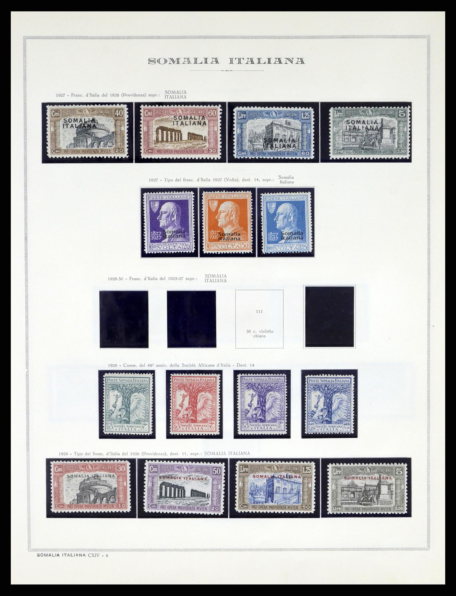 38090 051 - Postzegelverzameling 38090 Italiaanse kolonin 1903-1960.